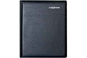 DayMinder Weekly Pocket Planner, 3 1/2 x 6 3/16, Black, 2019