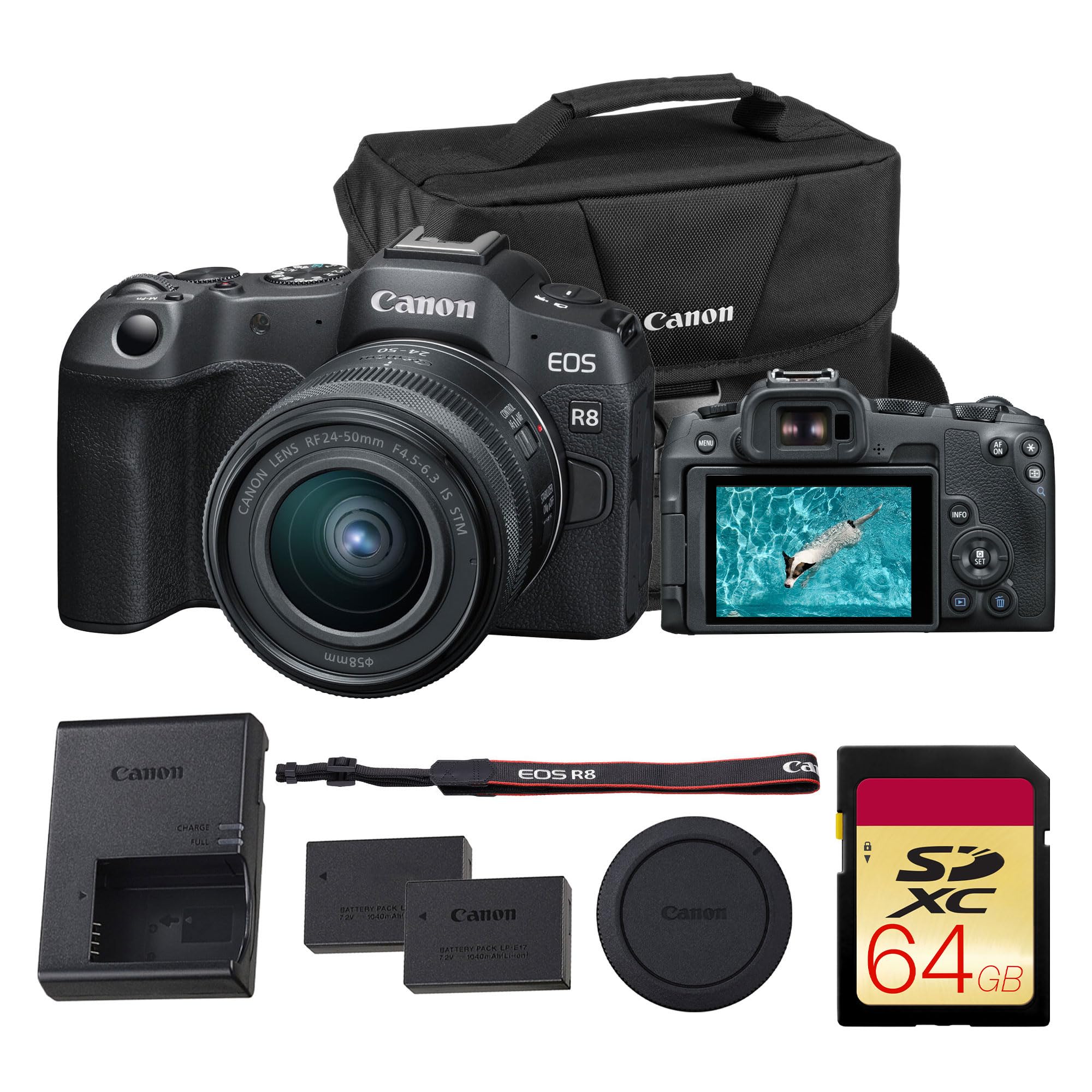 Amazon.com : Canon EOS R8 Mirrorless Camera – 24.2MP Full-Frame RF
