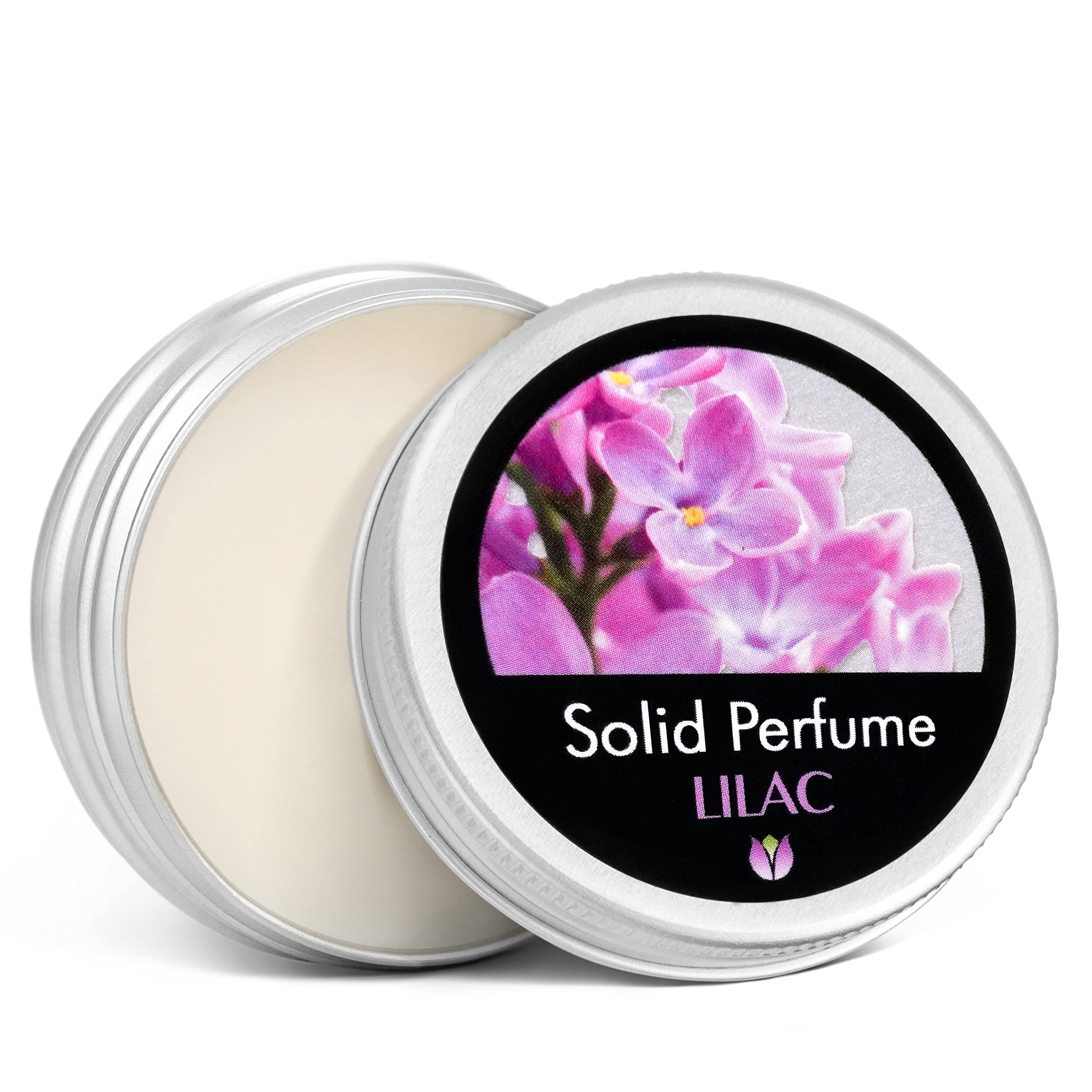 Solid Perfume - Portable Pocket Balm Perfume Perfect for Travel Use - Natural Fragrance Parfum for Men and Women - Natural & Vegan - Lilac (30ml)