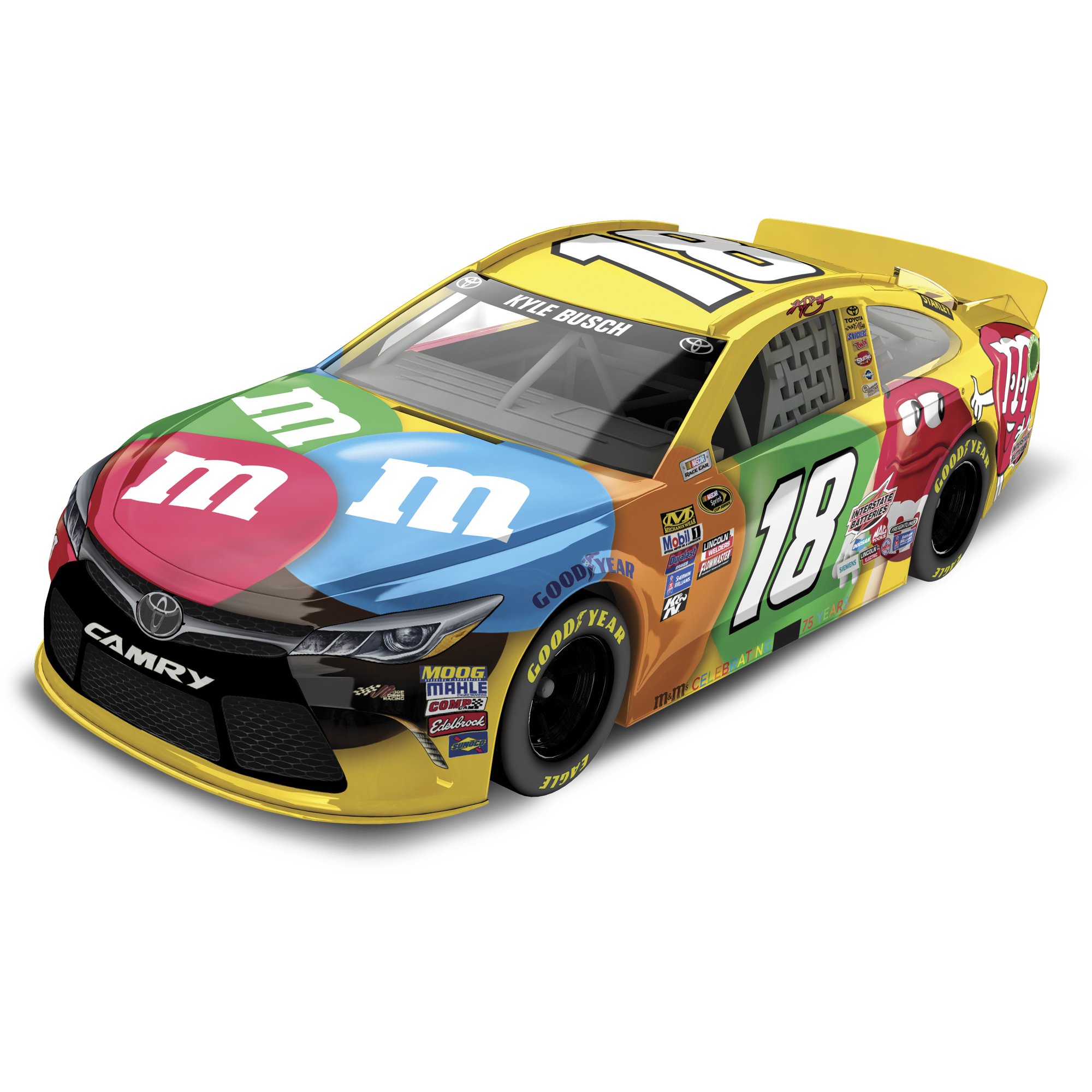 Lionel Racing Kyle Busch 18 M & M's 2016 Toyota Camry NASCAR