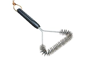 Weber 3-Sided Grill Brush - Your Easy, Effortless Grilling Companion