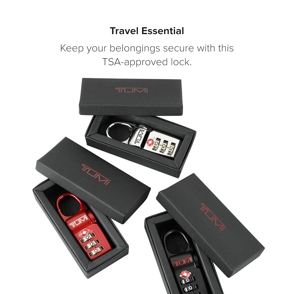 k*a様 TUMI TSAロック 黒 2個セット Amazon.com | TUMI - TSA Lock Box - Combination Lock for
