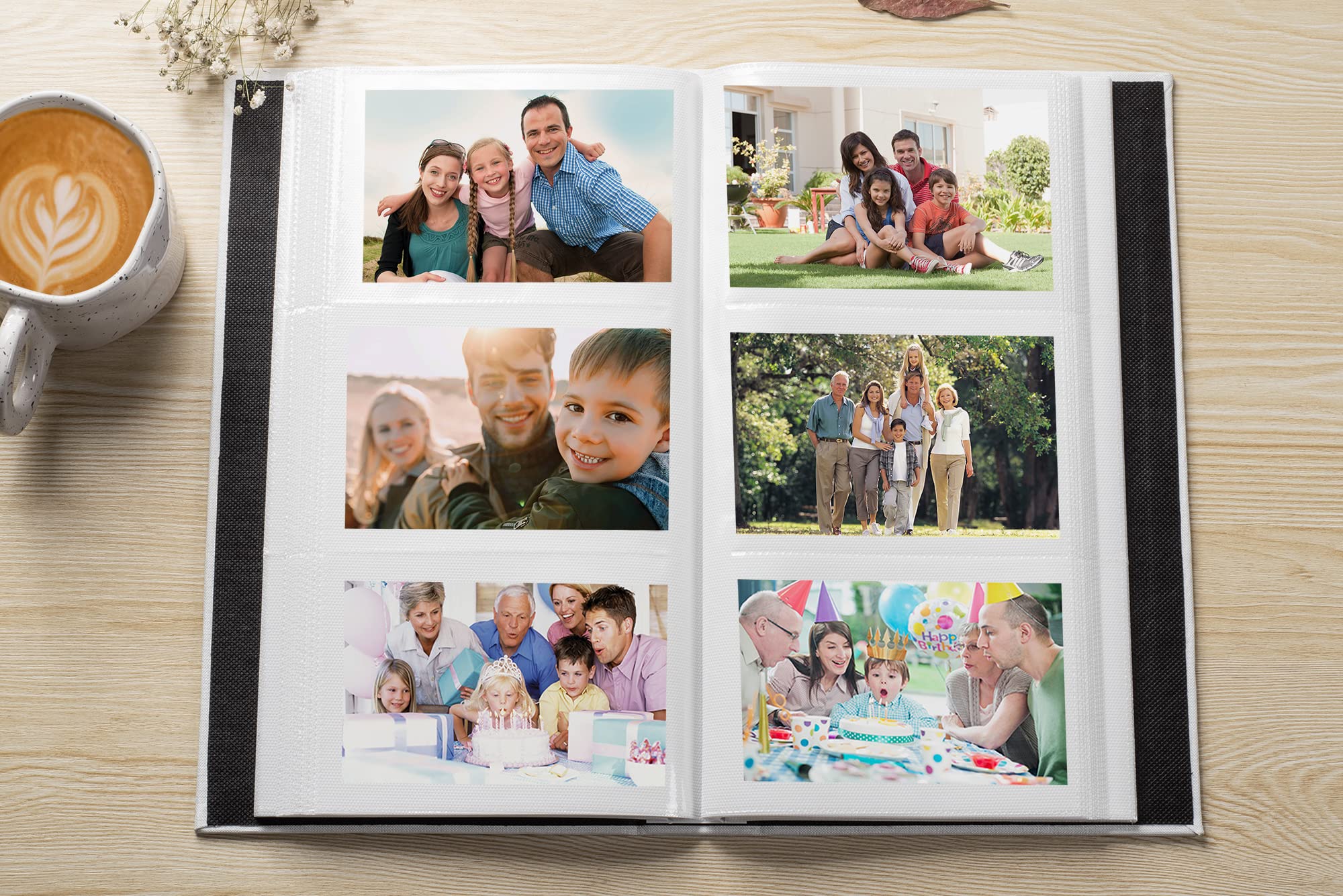 Album Fotografico 10x15 Cm 1000 Foto - Copertina In Lino Rossa, 200 Pagine, Per Matrimonio, Famiglia - 2