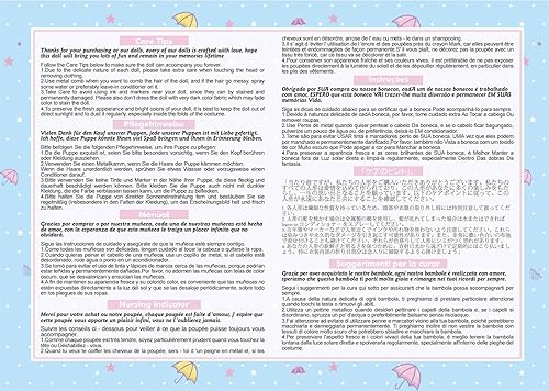 Miniatura 4 de Anano Muñecas de bebé Reborn de 17 pulgadas, muñeca realista de bebé, muñeca de silicona para recién nacido, muñecas Reborn de silicona con