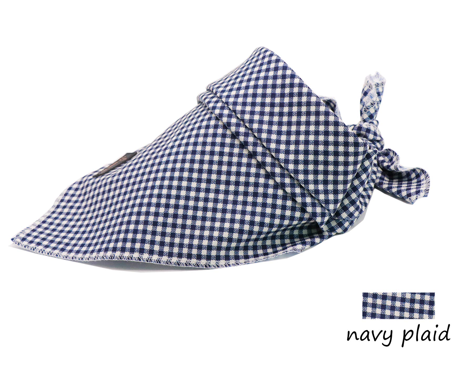 ARING PET Bandana per Cani, Bandane a Quadri in Cotone, Collare Triangolare per Cani di Piccola e Grande Taglia e Gatti