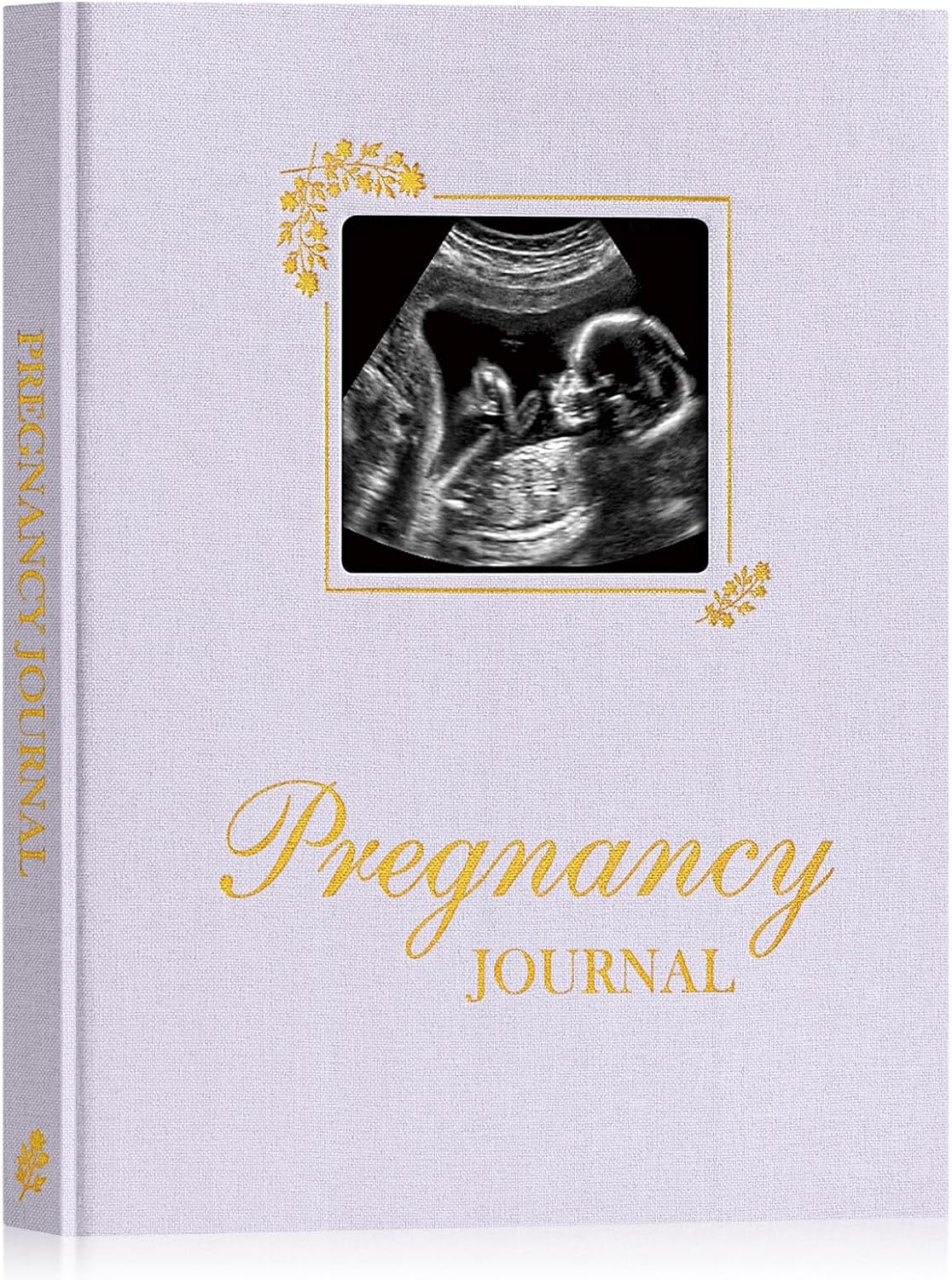 Lanpn My Pregnancy Journal Memory Book for First Time Mom, 156 Page Pregnant Announcement Must Have Planner, Pregnancy Tracking Diary Mom to Be Scrapbook Keepsake Gift for Expecting New Parent Purple