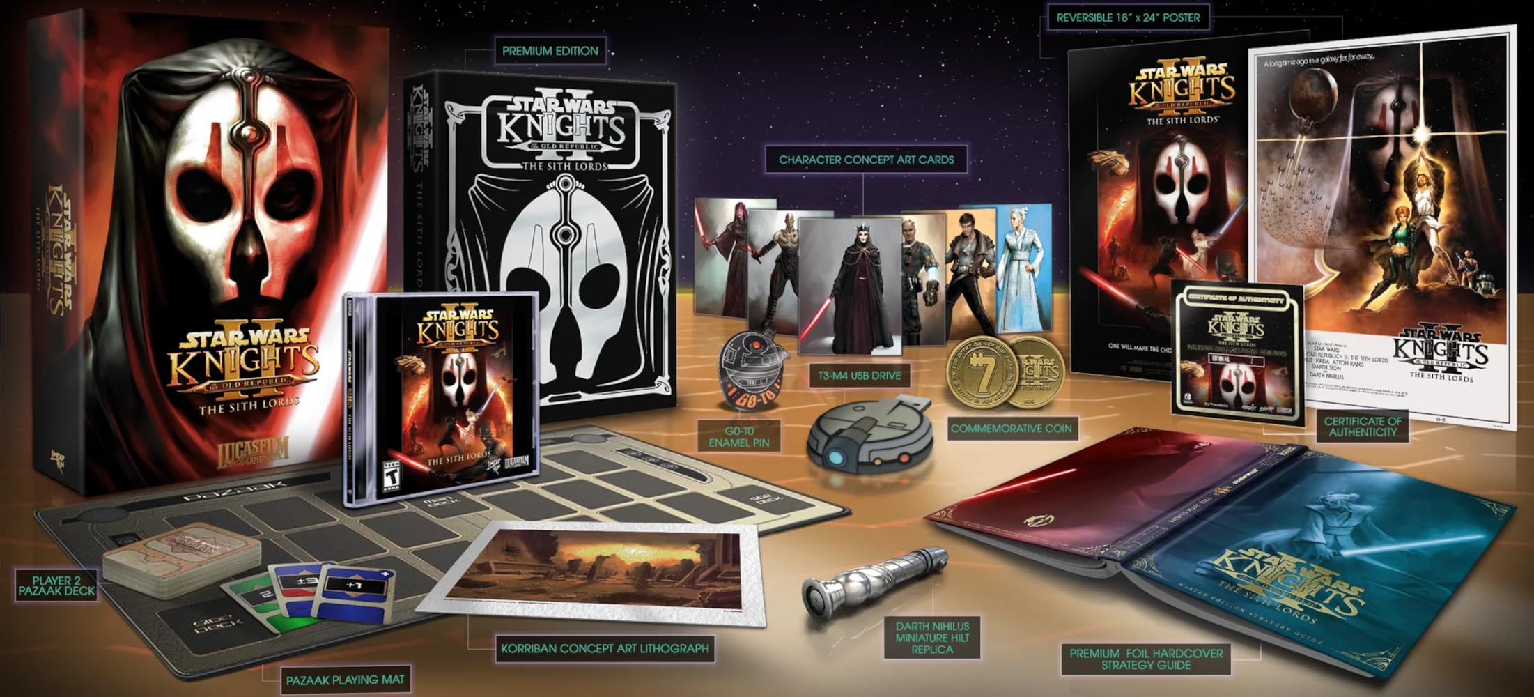 SW Star Wars The Sith Lords マスター北米限定版 新品 Amazon.com: Knights of the Old Republic II: The Sith Lords