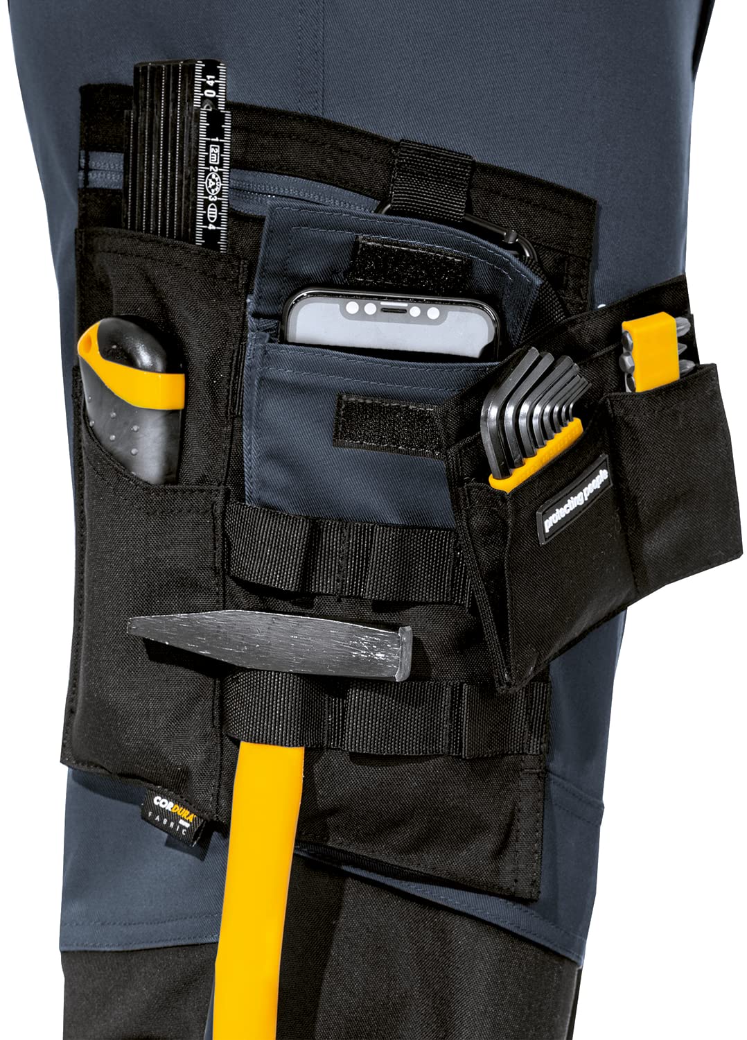 Uvex Echor - Pantalones de Trabajo para Hombres con Mucho - Flexibles & robustos