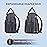 RUVALINO Diaper Bag Backpack-Expandable Baby Bag with up to 50% Capacity -Baby Essentials Bag with Changing Pad Insulated Bottle Holders & Pacifier Case, Waterproof, Dark Gray XL