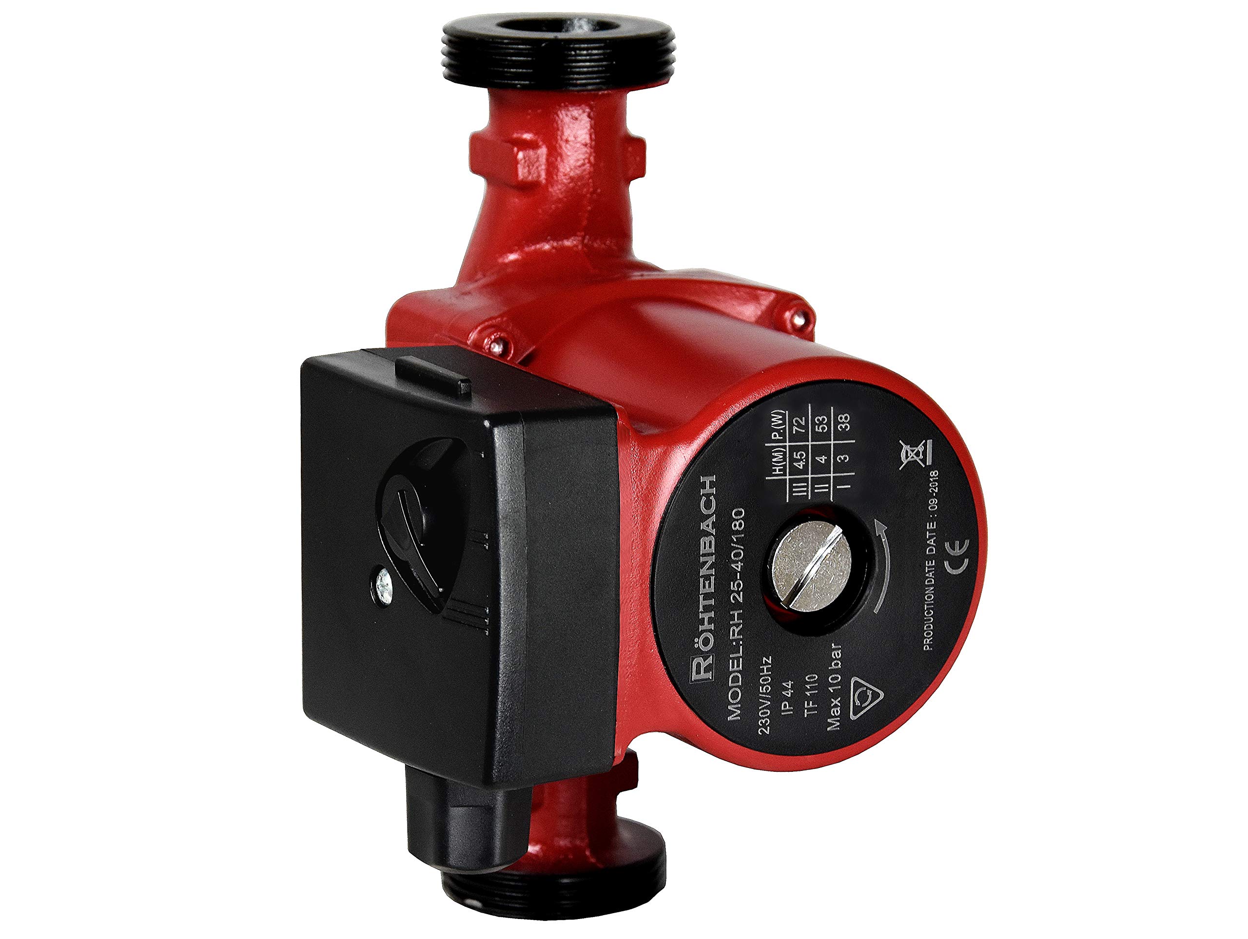 Röhtenbach Pompe de circulation 25-60 180 DN 25 180 230 V Pompe de circulation supérieure