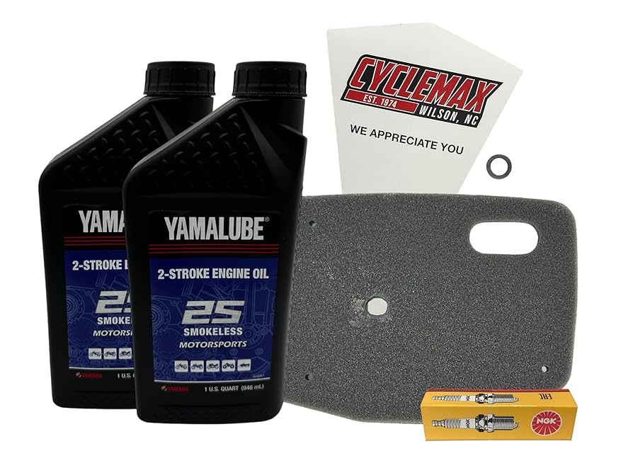 Amazon.com: Cyclemax Yamalube 2S Smokeless 2-Stroke Premix