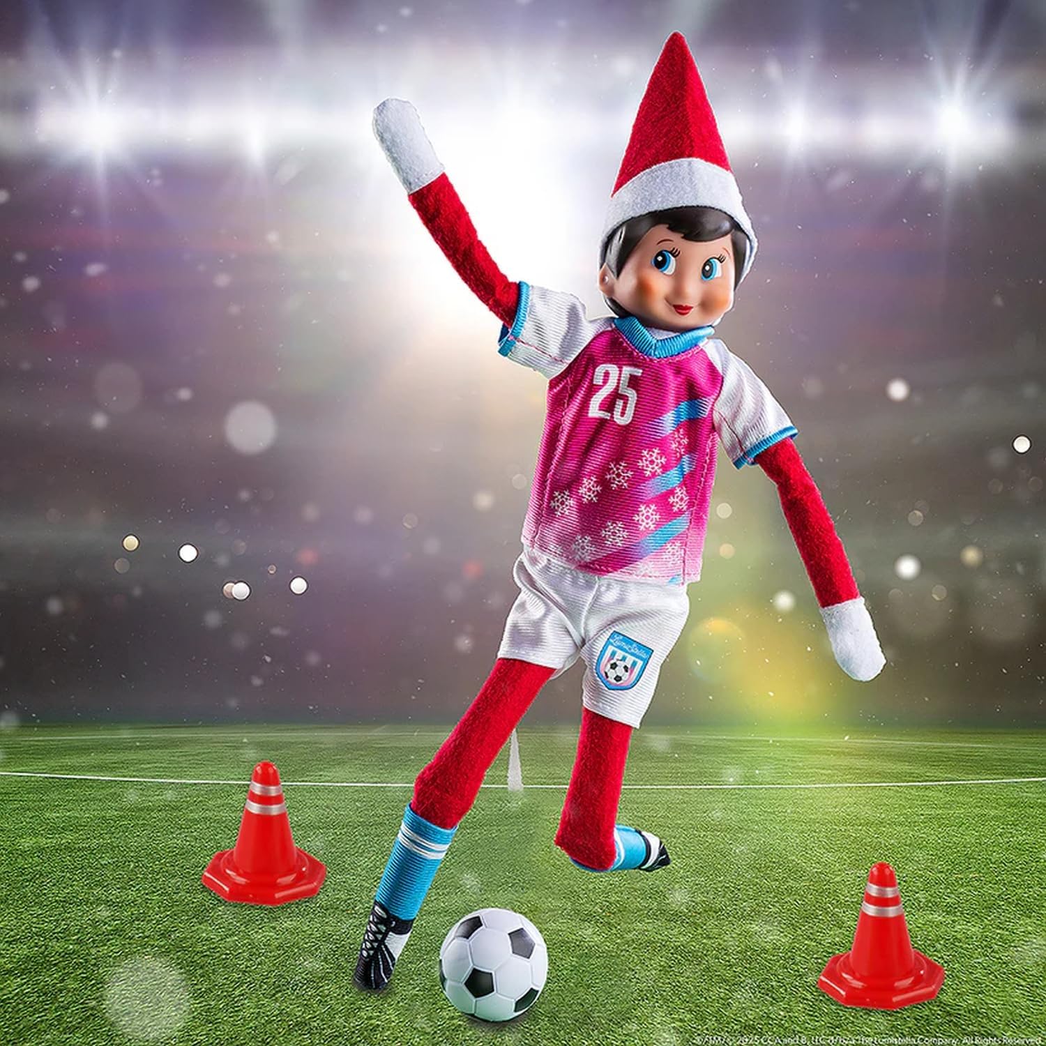 The Elf on The Shelf Sporting Set: Polar Props™ North Pole Pitch Kit and Pickleball Play Pack