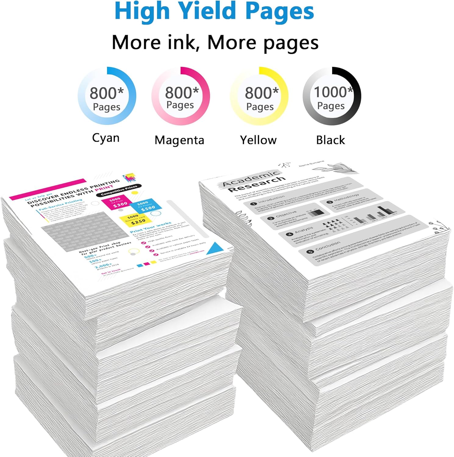 923e Ink Cartridges Compatible Replacement for HP 923 XL 923XL Work for OfficeJet 8120, 8122, 8123, 8124, 8125, 8130, 8132, 8124e, Pro 8135e, 8138e, 8139e, 8130e, 8132e, 8134e Printers (Black, 2-Pack)