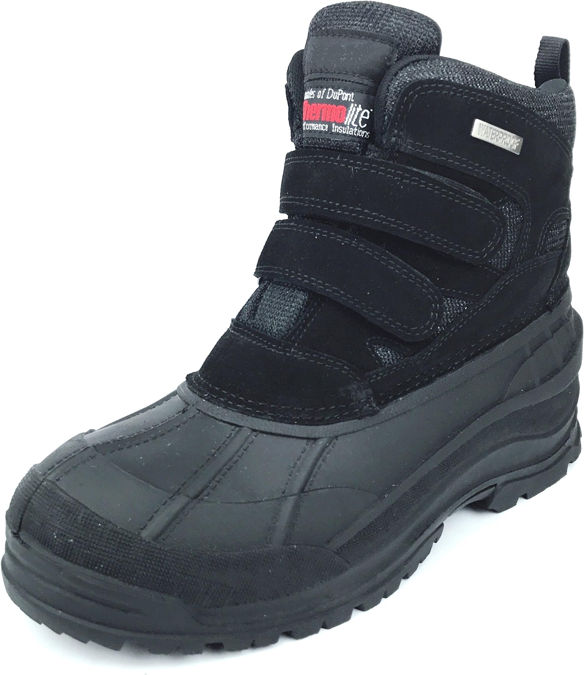A105 Winter Duck Snow Boot Black 9.5