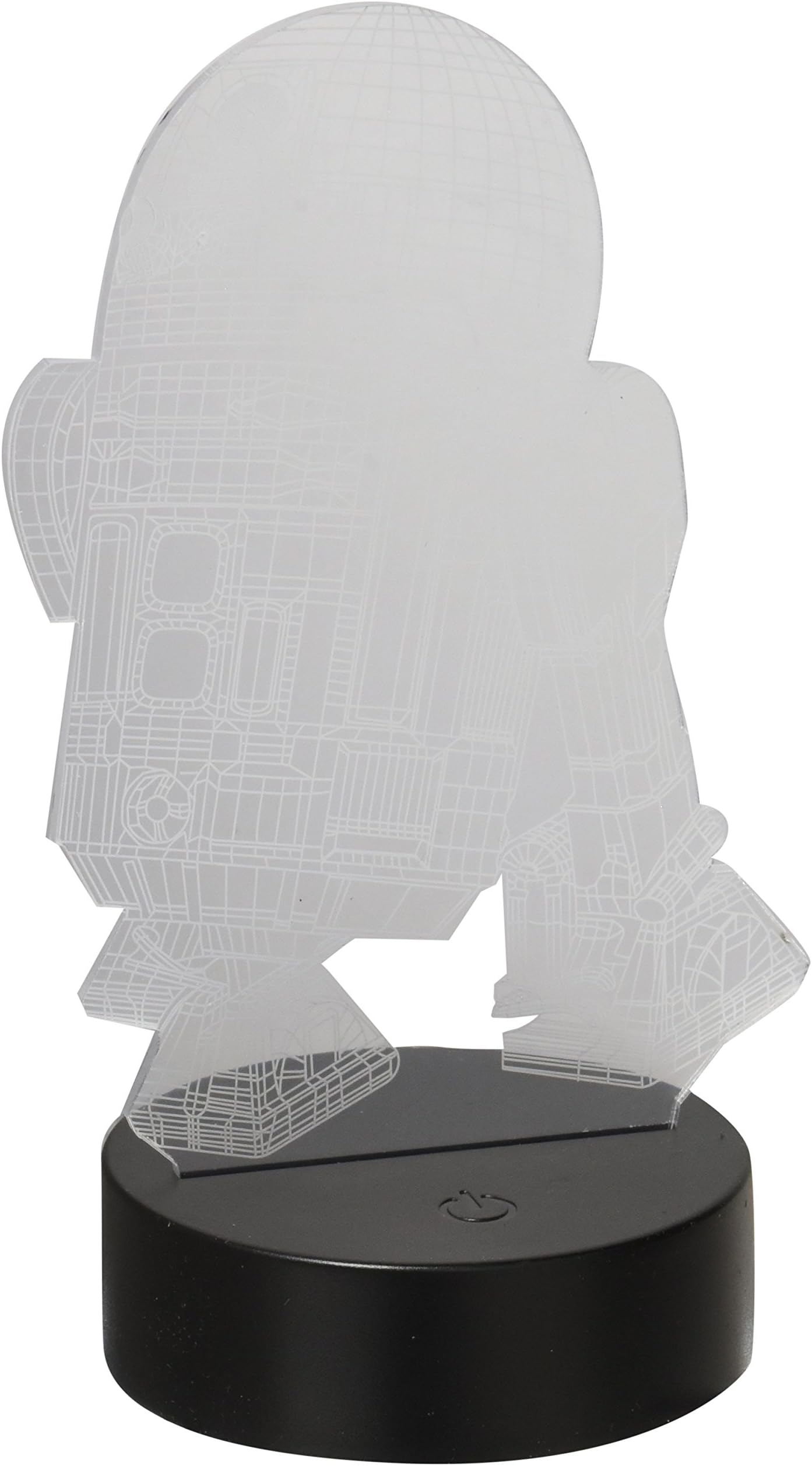 Star Wars R2D2 Droid Night Light 3D LED Illusion 7 Color Touch Button Desk Lamp Room Decor Light