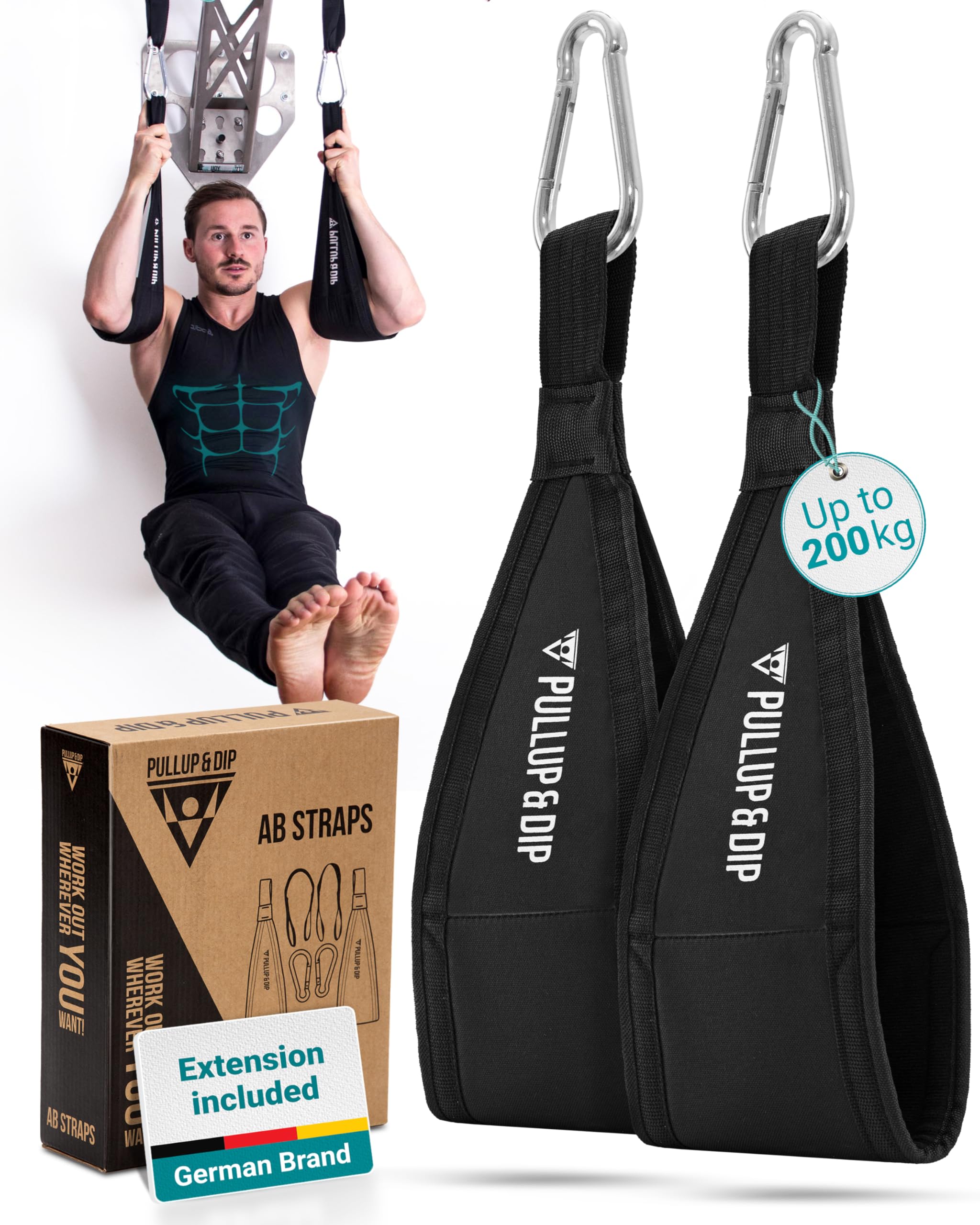 Pullup And Dip Ab Straps Premium Abdominal Slings For Abdominal