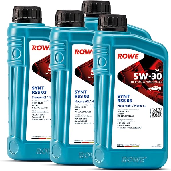 ROWE HIGHTEC SYNT RSS 03 SAE 5W-30 OIL-CODE 20372-0010-99 (4) - 1