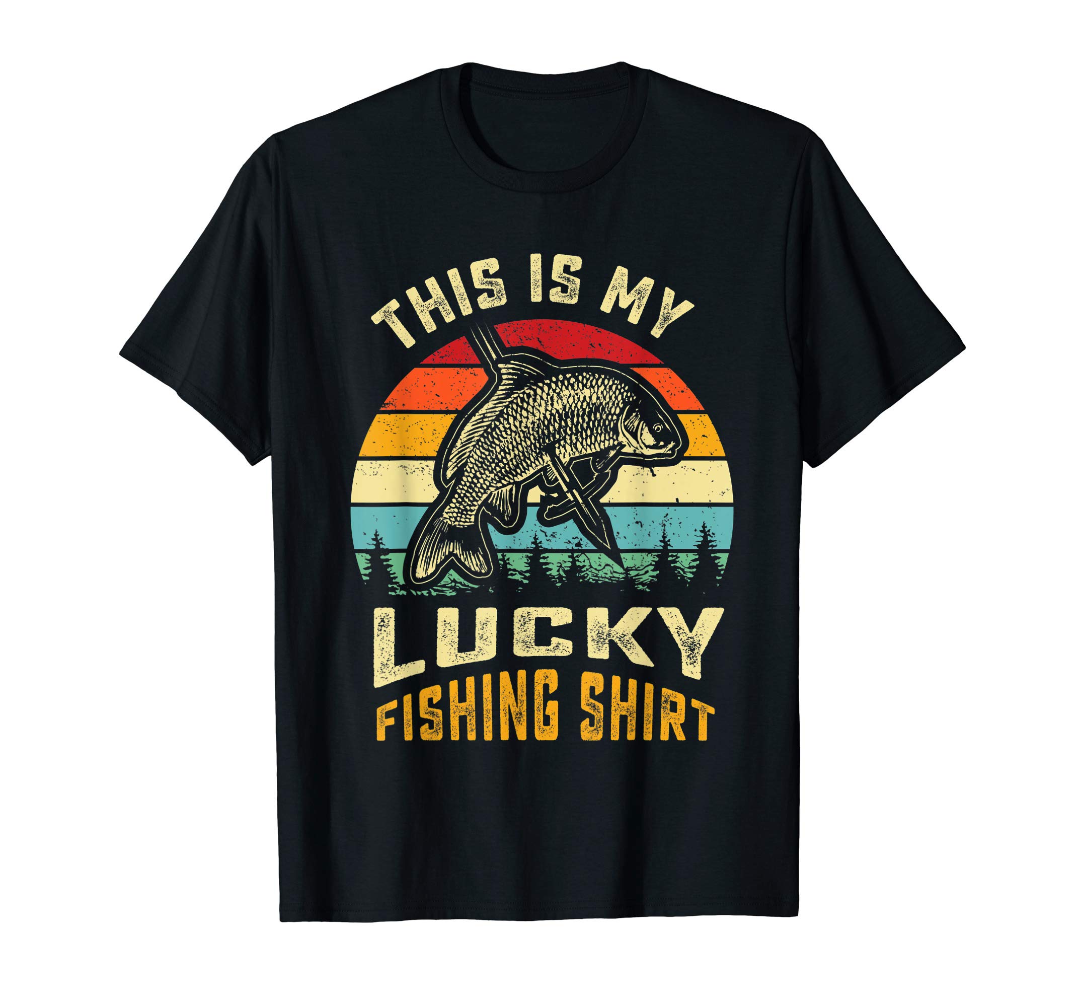 Vintage Fish Hunting Saltwater Bowfishing Men GiftCool Lucky Bowfishing Gifts | Bow Fishing, Crossbow Fisher T-Shirt