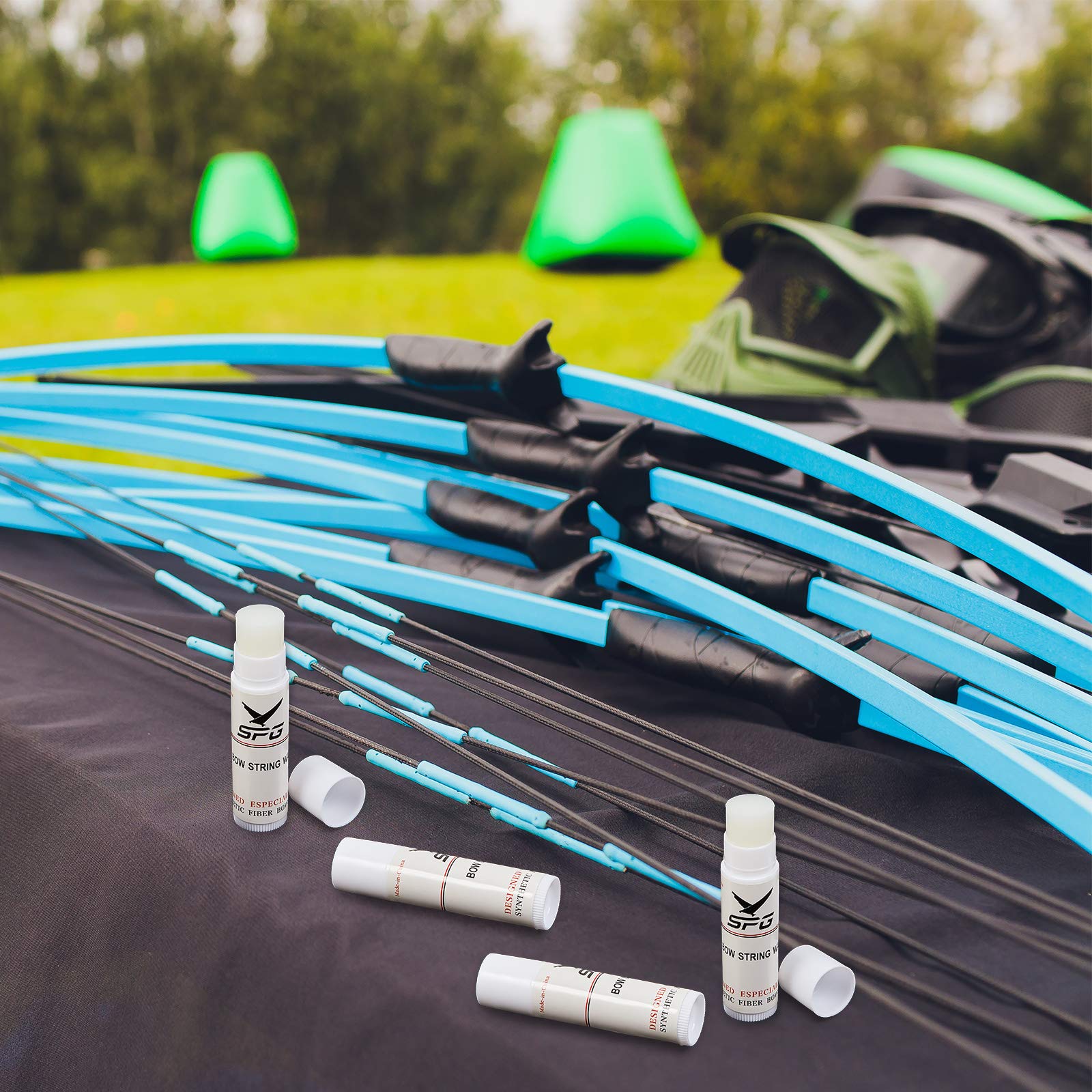 Crossbow Bow String Wax Rail Life Universal Sports Protect - Foto 5