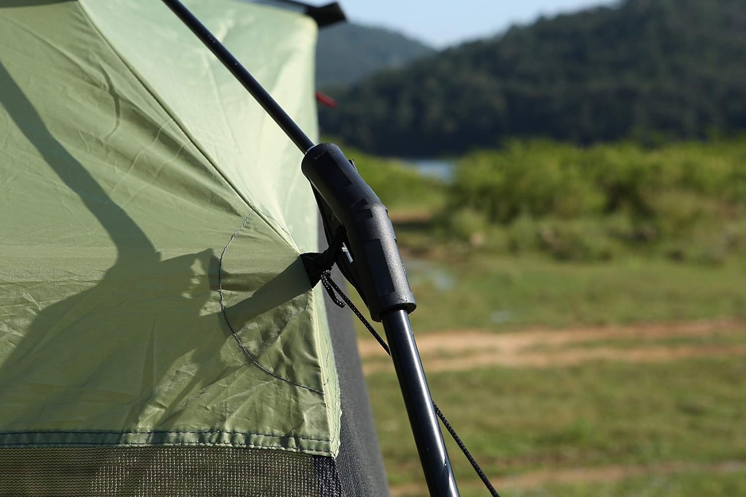 YDYL Screen House 13'x9' Canopy Shelter, Easy Installation for Outdoor Kitchen Green Color Suitable for a Family with 5-8 People Upgrade to Thicker and Stronger Fabric : Sports & Outdoors