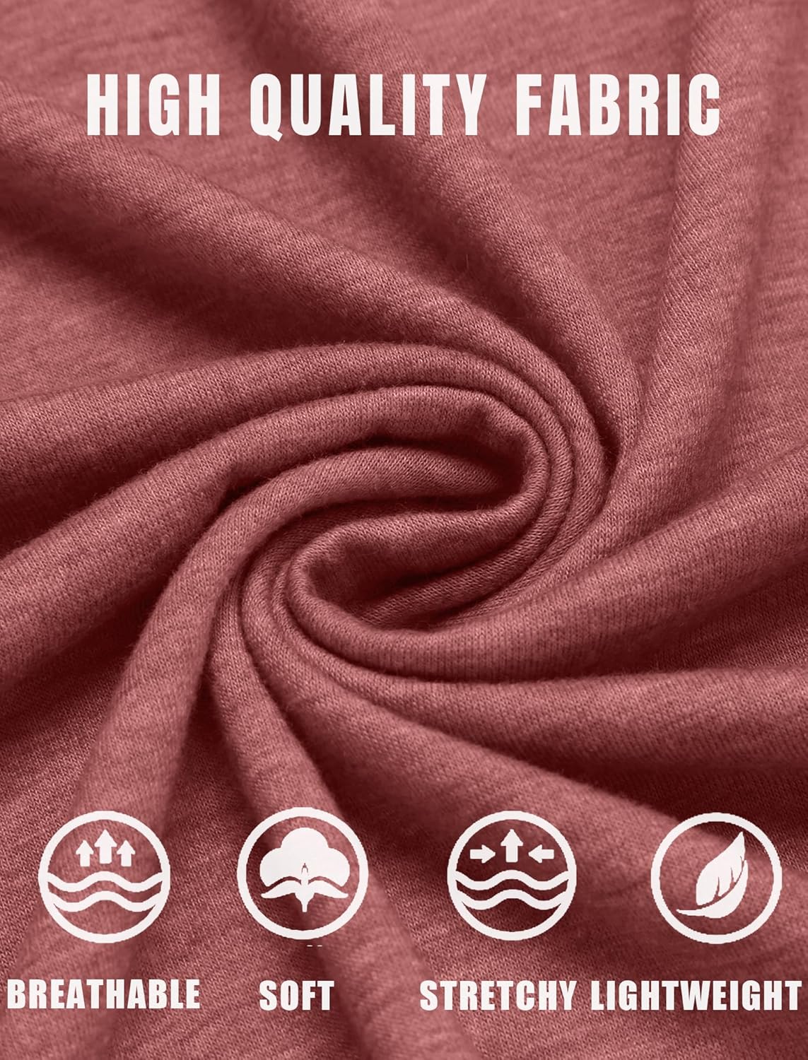 COOFANDY Men's Henley T-Shirt Long Sleeve Casual Lightweight Pullover Shirts Soft Stretch Basic Tees Fall Tops - Image 4