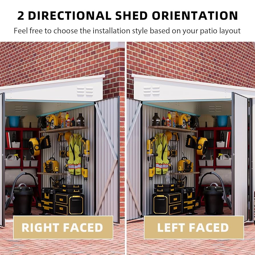 Amazon.com : AECOJOY Shed Lean to Storage Shed, Large