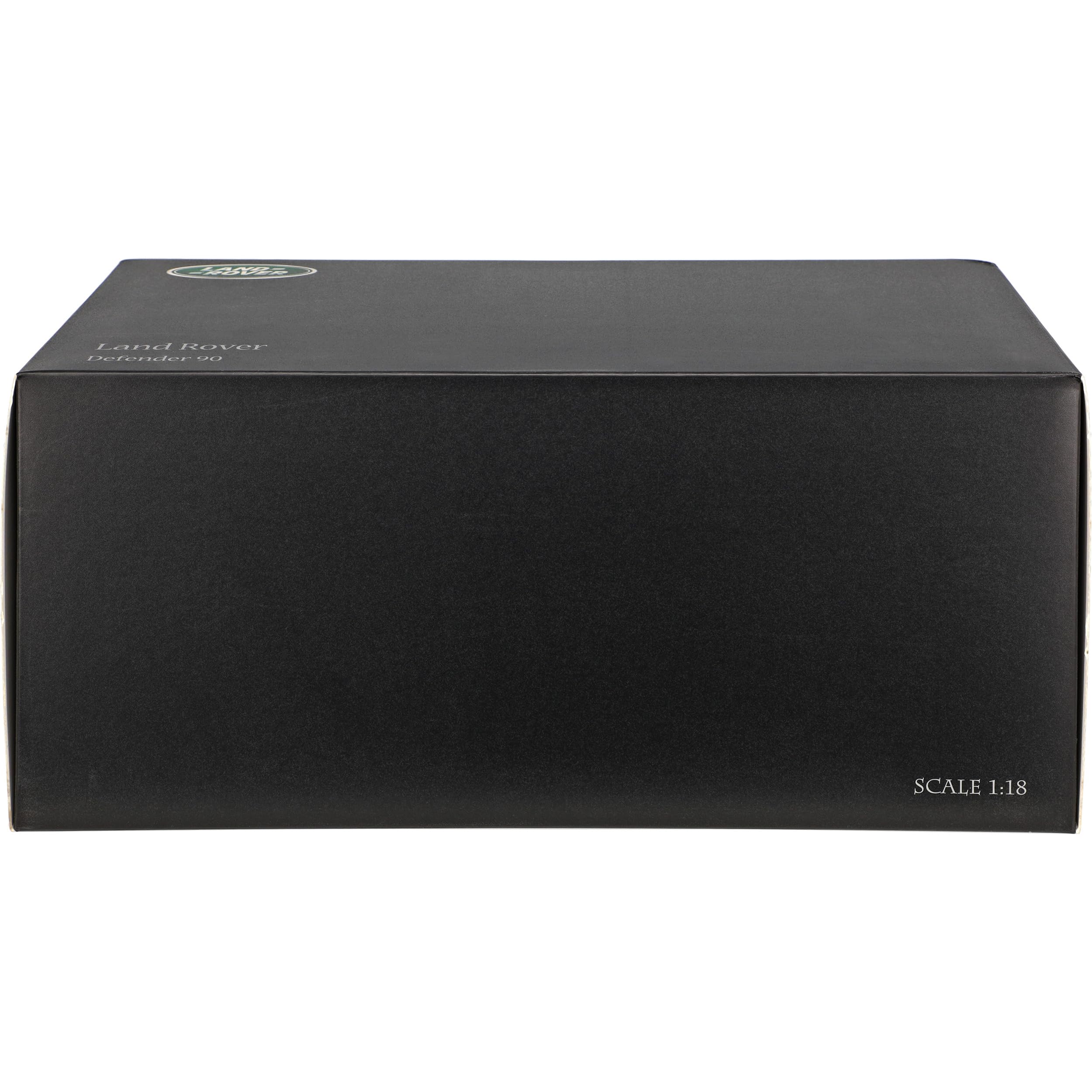 Kyosho Land Rover Defender 90 1/18 - Modellauto Fuji Weiss Mit Wunschkennzeichen