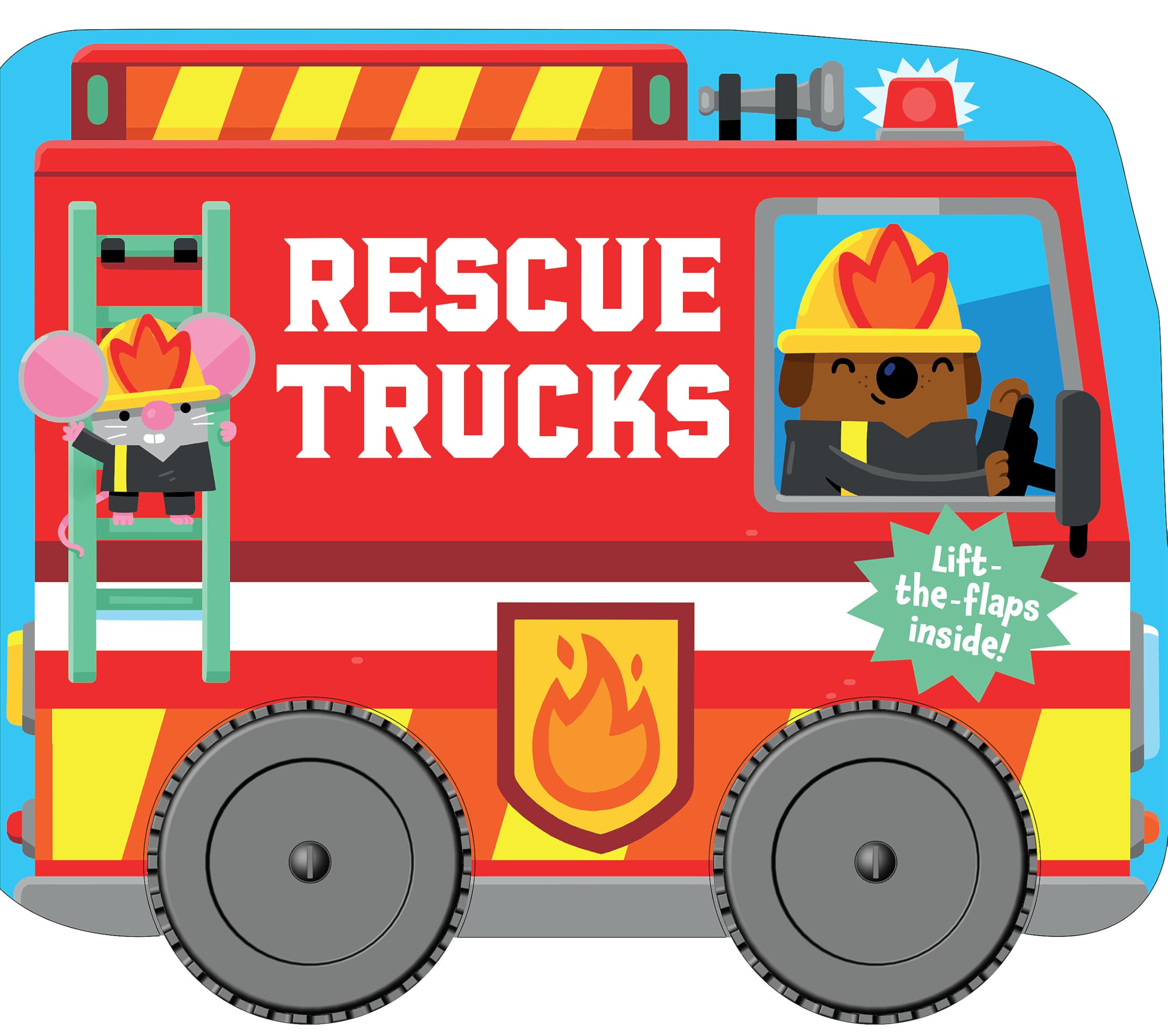 Spin & Lift: Rescue Trucks