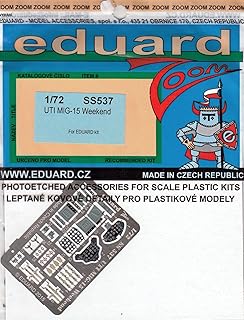Eduard EDUSS537 1:72 Color Zoom PE - UTI MiG-15 Fagot (for use with The Model kit) Model KIT Accessory