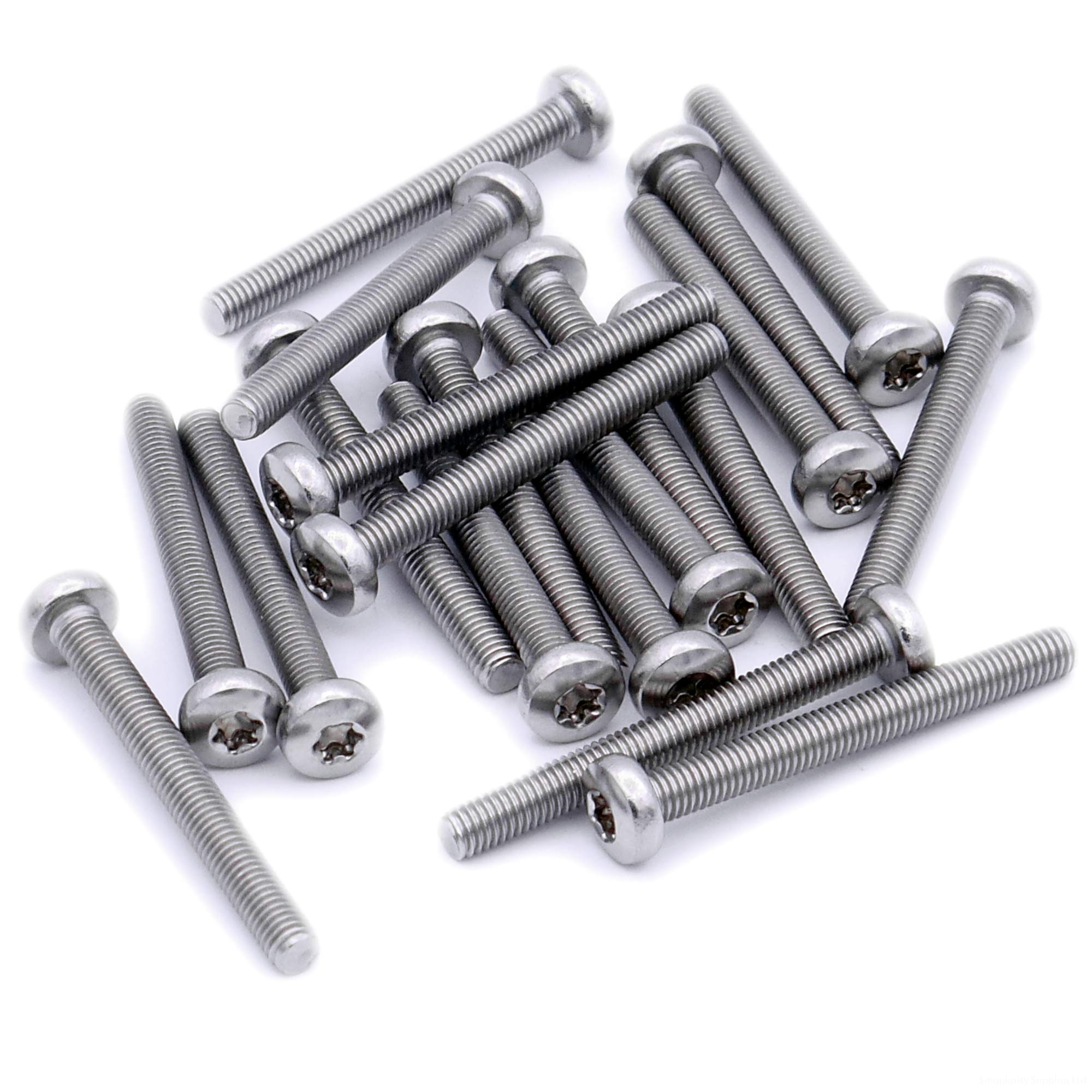 Singularity Supplies M3 (3Mm X 25Mm) Tx Pan Machine Screw (Bolt) - Stainless Steel (A2) (Pack Of 20)