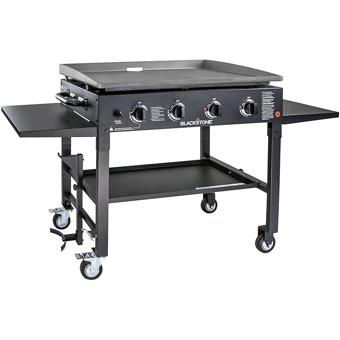 Buy Blackstone 36 inch Outdoor Flat Top Gas Grill Griddle Station 4Burner Propane Fueled