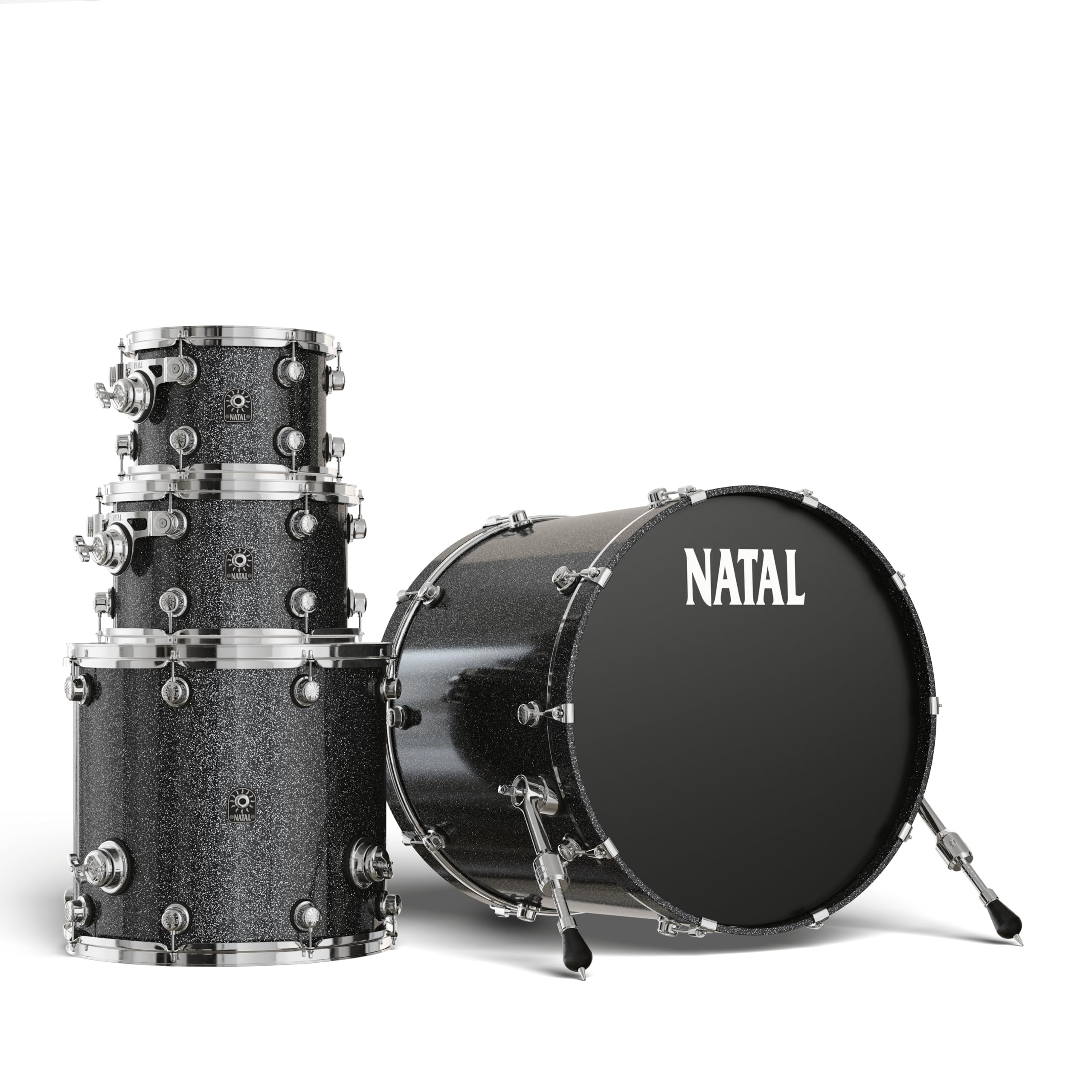 Amazon.com: Natal KMA-UFX-BM1 Maple Originals Series 4-Piece Shell