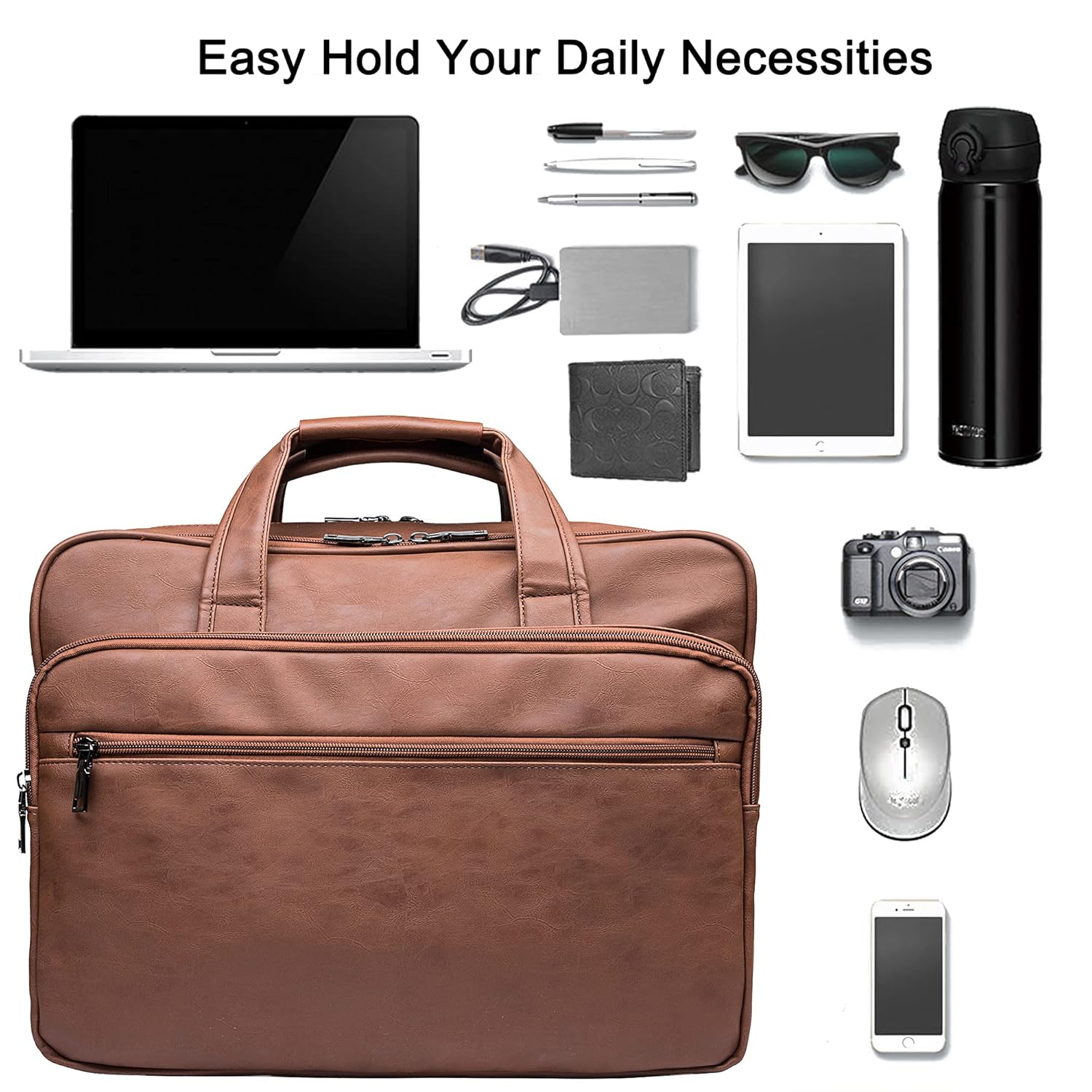 seyfocnia Bolsa de couro para laptop, masculina de 15,6 polegadas e 17,3 polegadas, bolsa de ombro para computador em promoção! Veja a oferta e mais achadinhos de Mochilas & Pastas Masculinas 3 Hoje é o melhor dia para comprar seyfocnia Bolsa de couro para laptop, masculina de 15,6 polegadas e 17,3 polegadas, bolsa de ombro para computador com aquele preço maroto! Promoção! Aproveite a oferta! 3