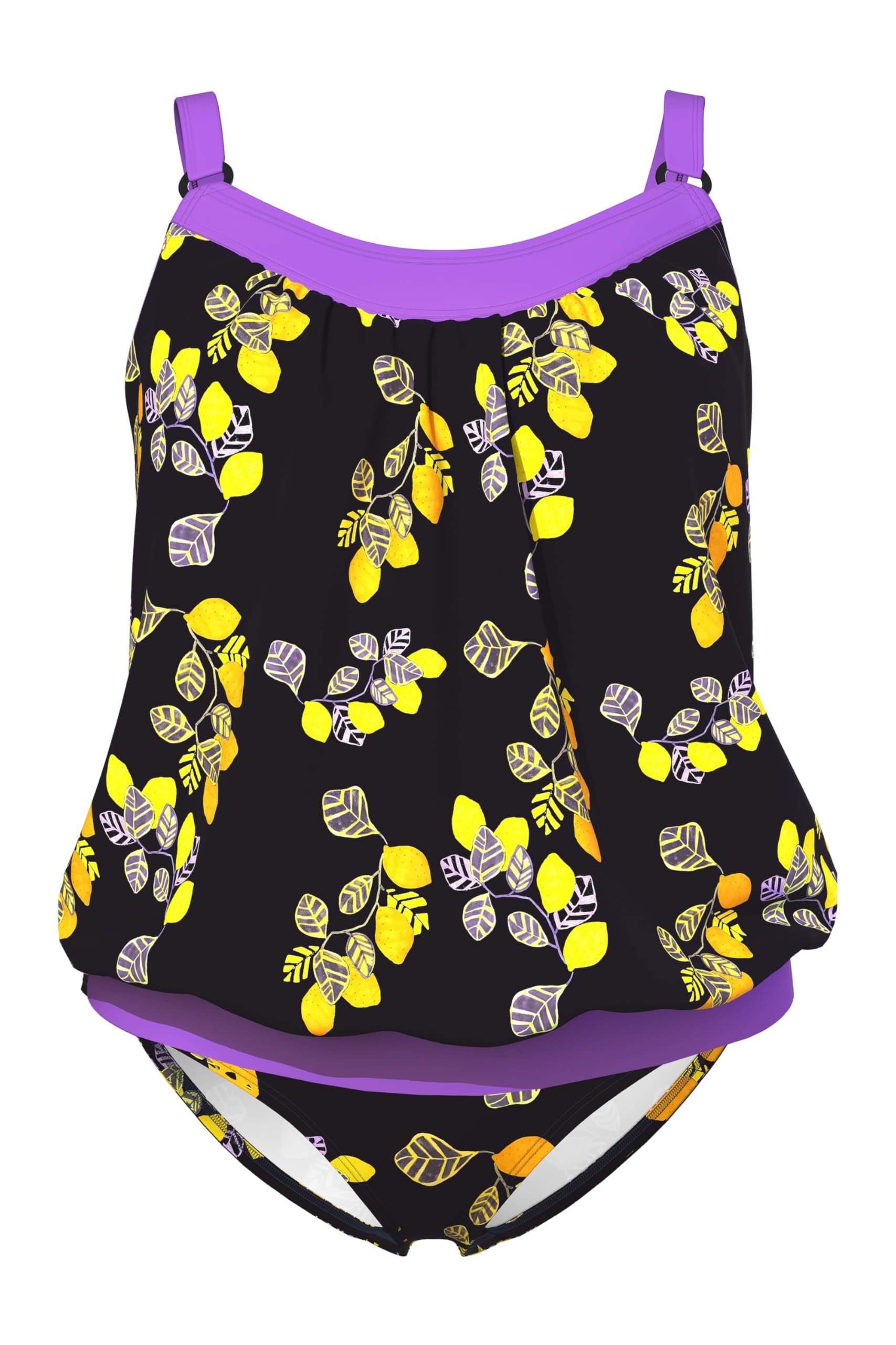 Ulla Popken Tankini — zestaw Kobiety Tankini, Enya Dg, Zitronenranken