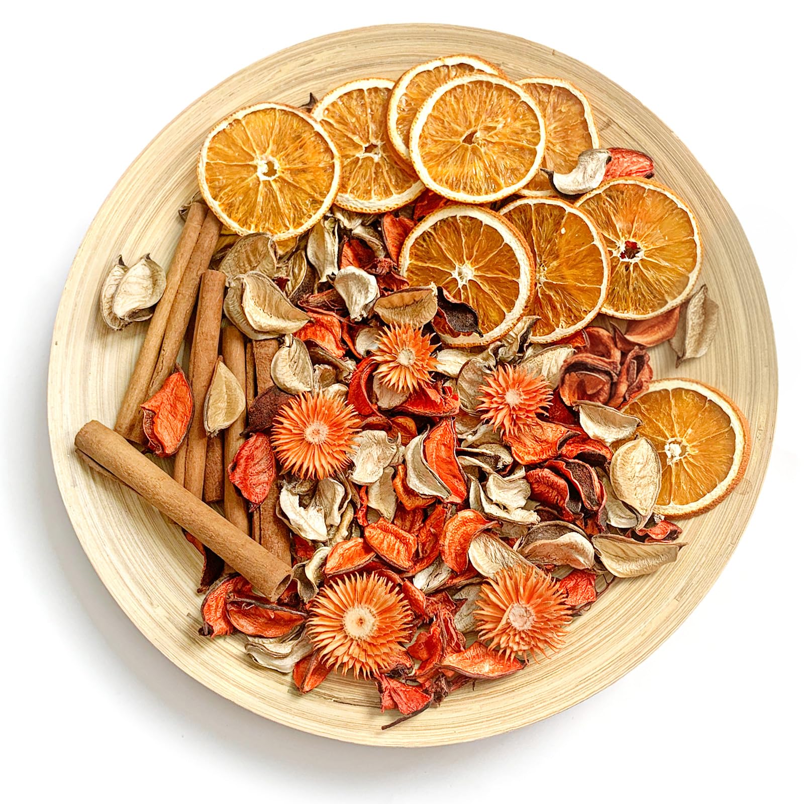 Amazon.com: Potpourri Bowl Filler - Dried Orange Slices & Cinnamon