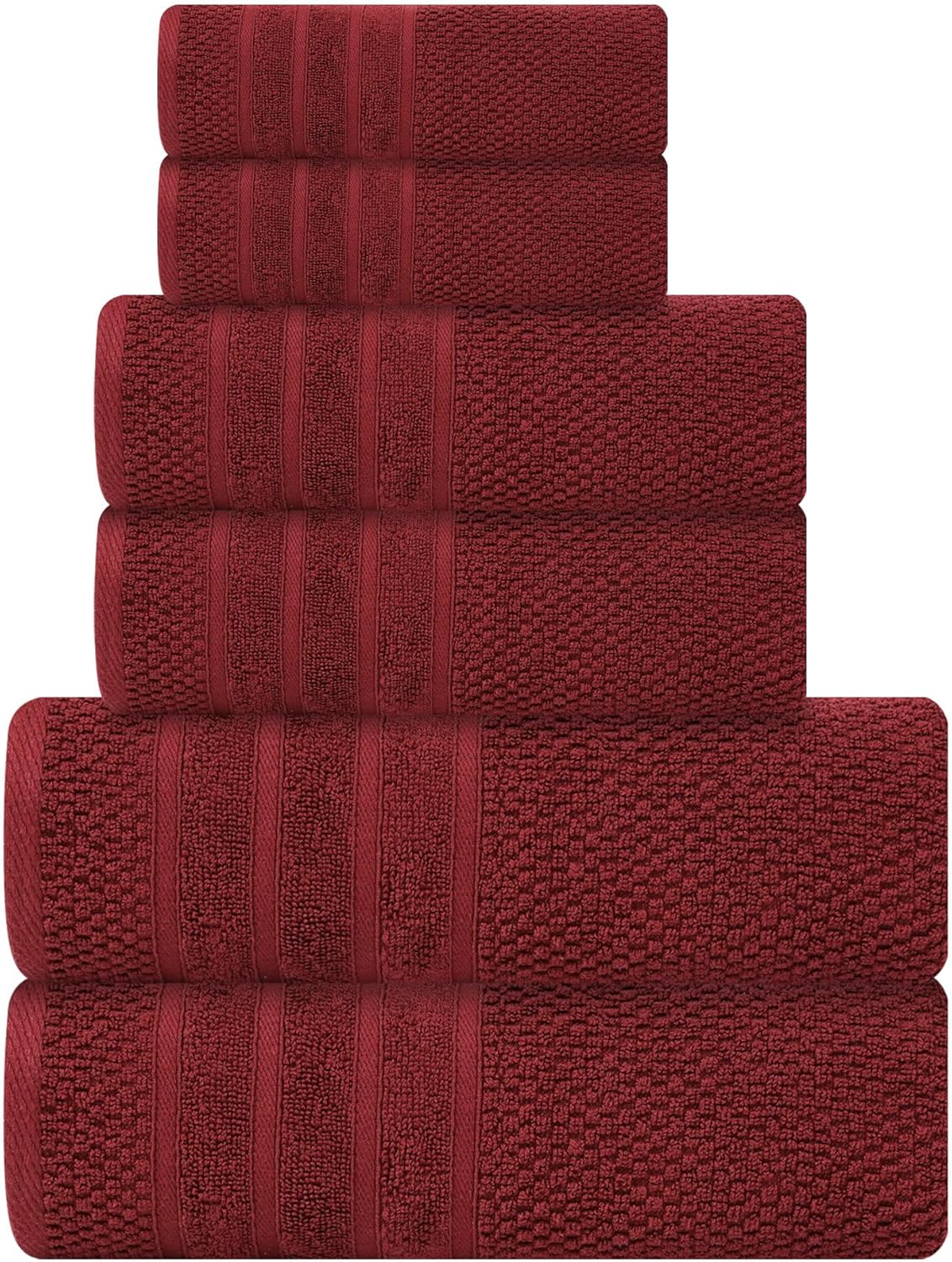 Bath Towels Set100 Cotton2 Bath Towels, 2 Hand Towels