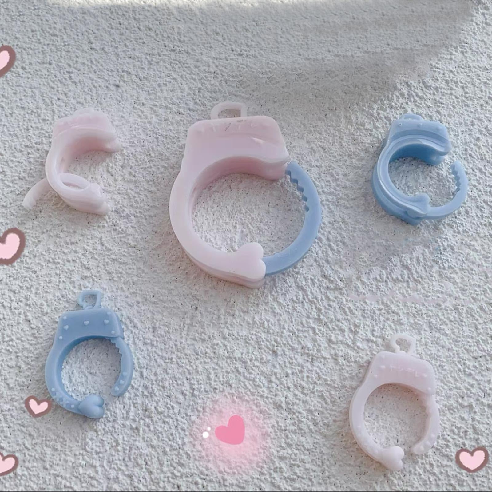 Collana con ciondolo a forma di cuore lucido a forma di cuore, in silicone e resina epossidica, per San Valentino