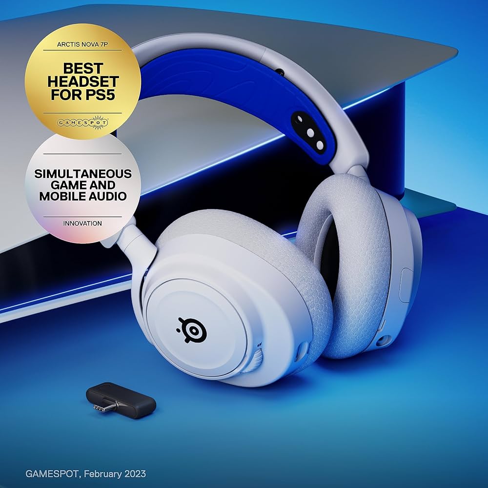 未使用品 steelseries ARCTIS NOVA 7P WIRELESS SteelSeries Arctis Nova 7P Wireless 有線 / 2.4GHz