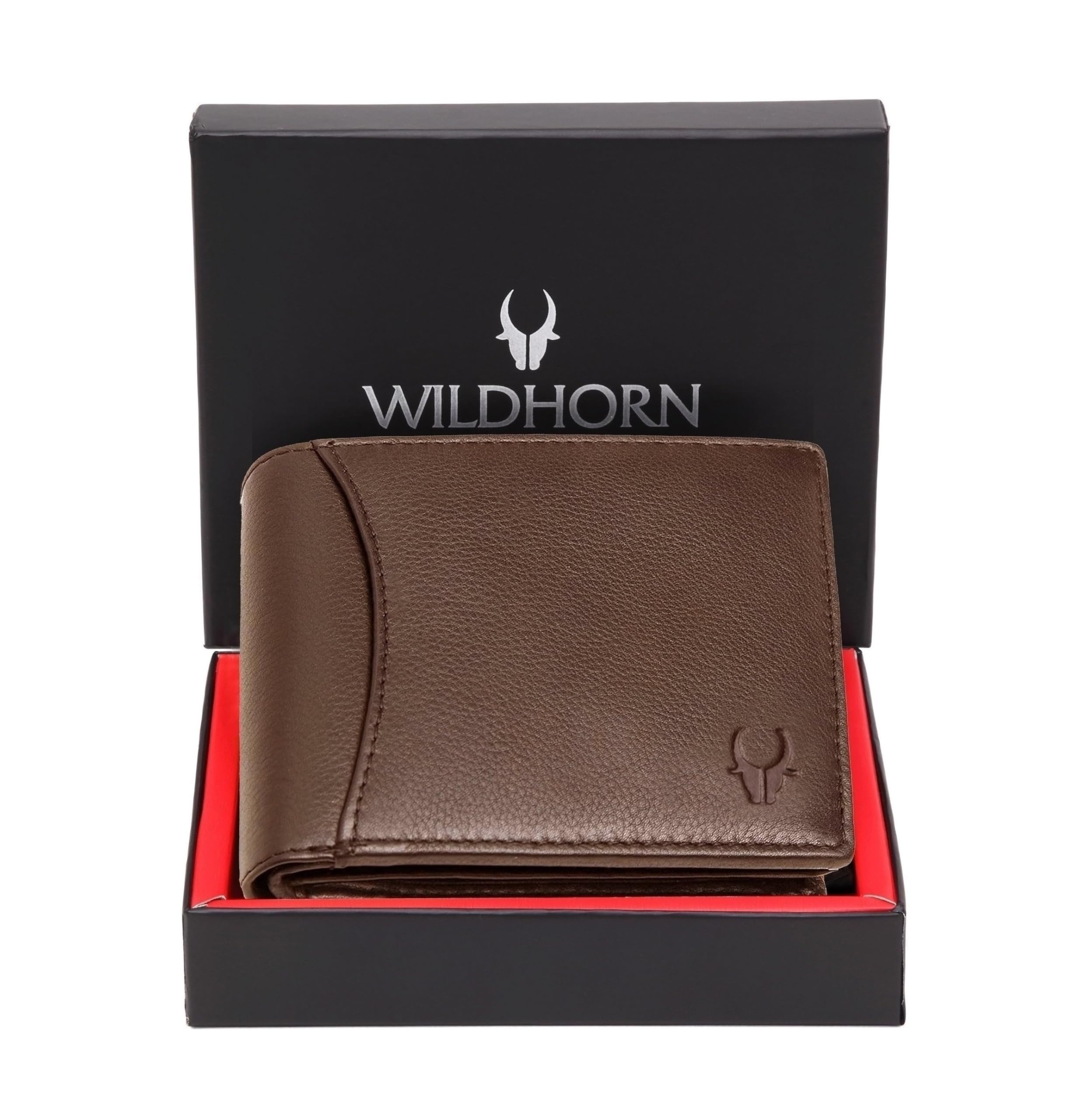 Wildhorn India Brown Leather Men's Wallet (WH7311BROWN)