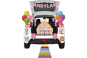 K1tpde 47PCS Christmas Trunk or Treat Decorations