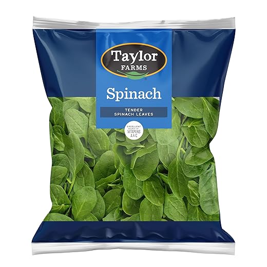 Taylor Farms Spinach, 9 oz Bag