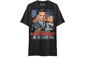 Threat Level Midnight Retro Spy Movie Inspired Unisex Classic T-Shirt
