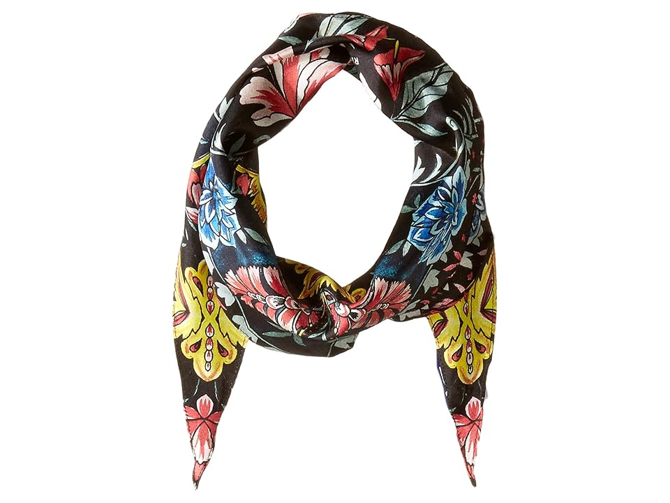

Rebecca Minkoff City Floral Diamond (Black) Scarves