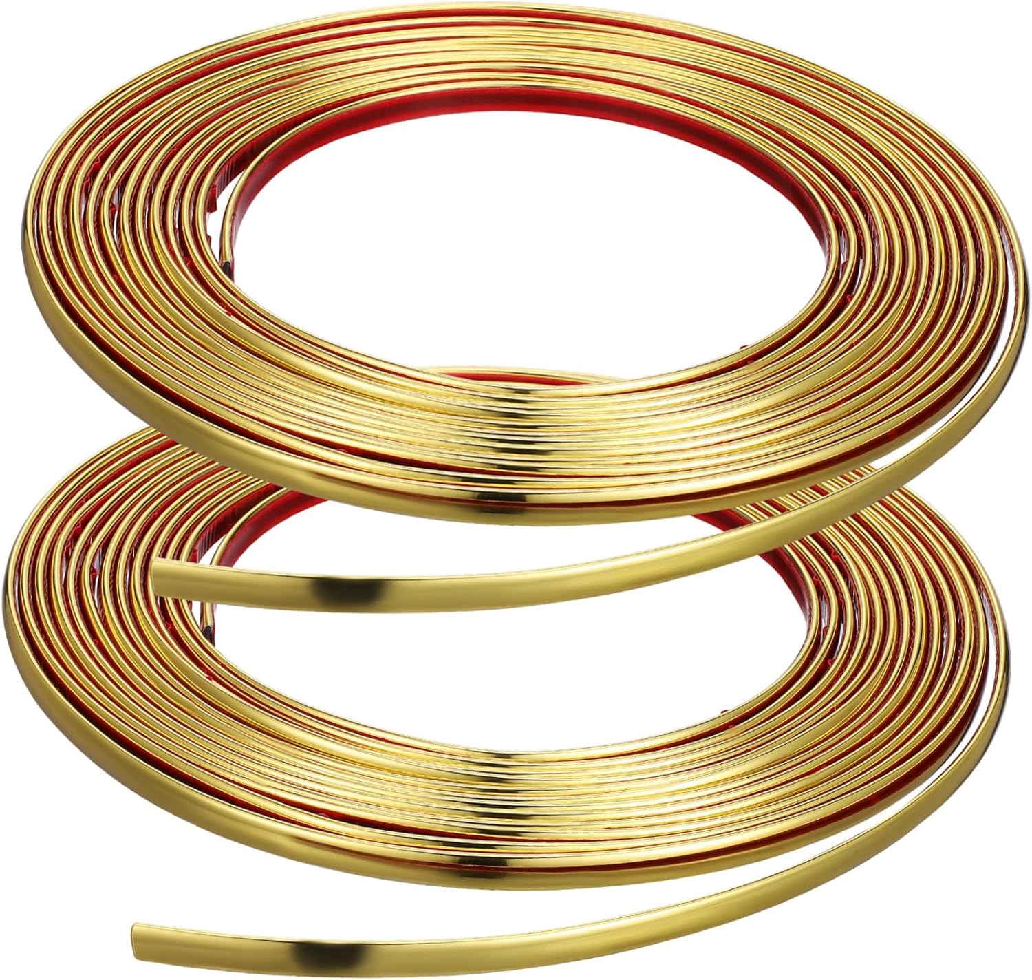 POPETPOP 6rolls Flexible Peel and Stick Molding Trim of Wall Trim for Mirror Frame Cabinet and Ceiling Decorative Wall Moulding for Home Decor