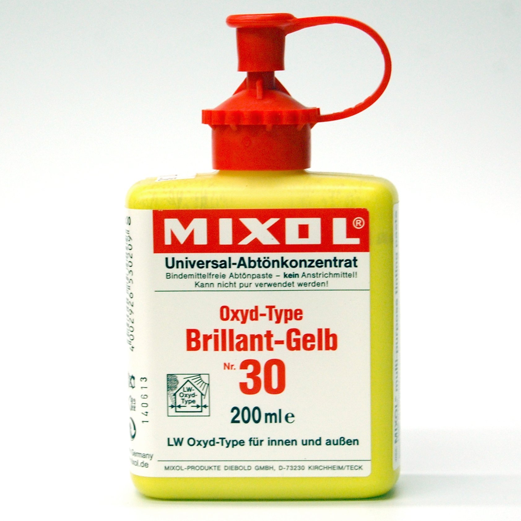 200 ml Mixol Universal tinting Concentrate # 30 Oxide Brilliant Yellow