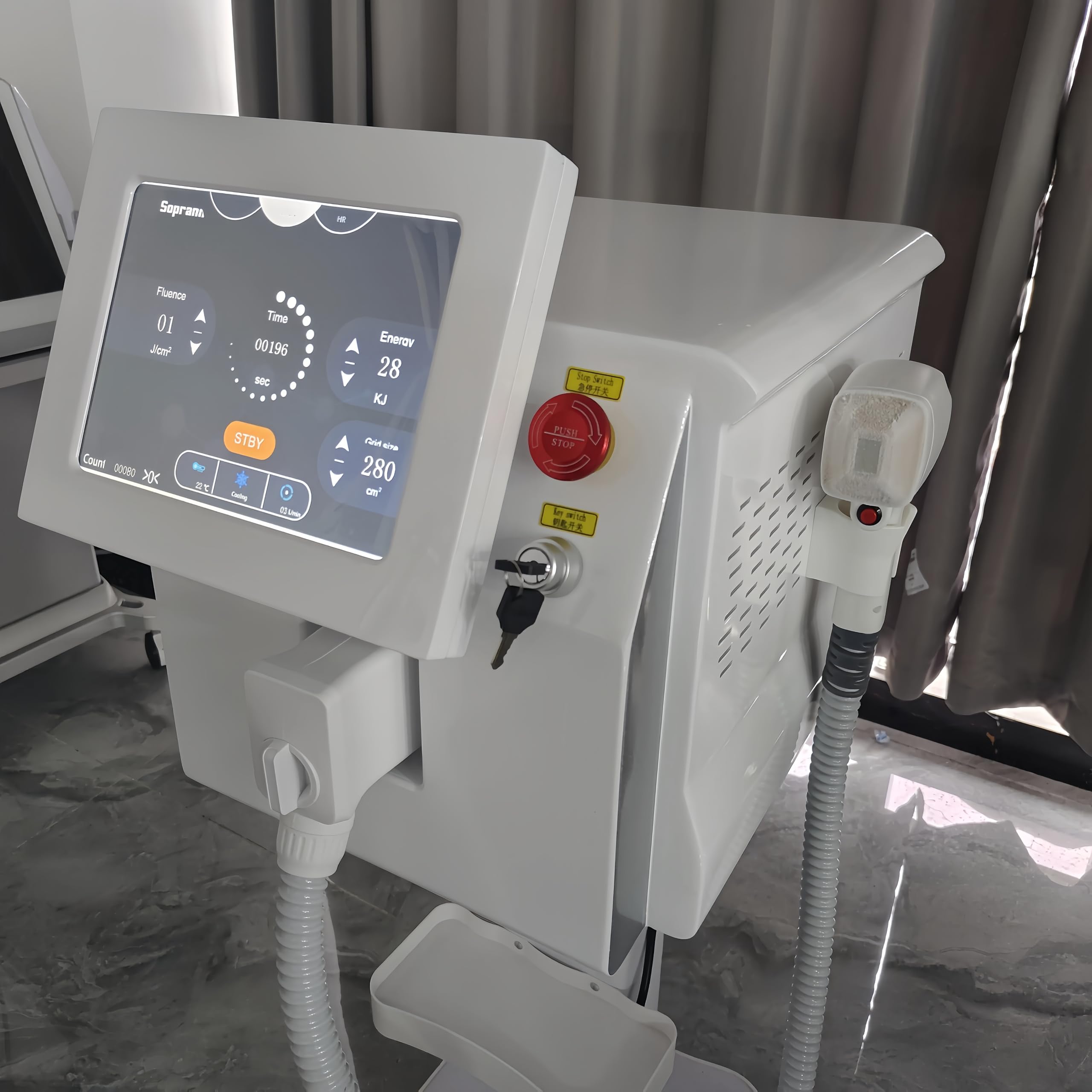 808 Dioda depilacja laserowa dioda maszyna 3000W lodu Platyna Ciało, twarz, podpachy chłodzenie głowy stały depilator
