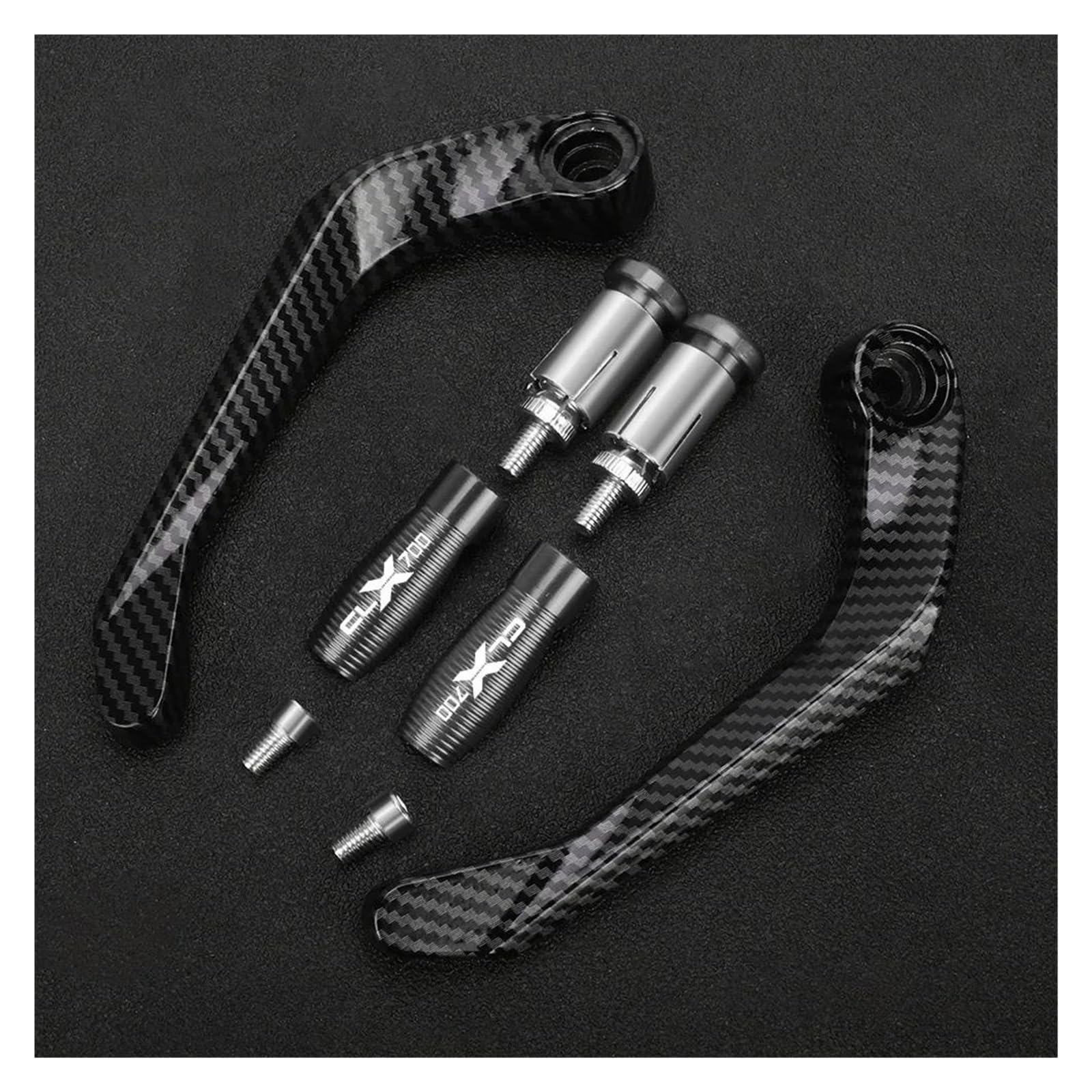 Motorcycle Joystick Guards For CLX700 700CLX 700CL-X 700 CLX(Gray)