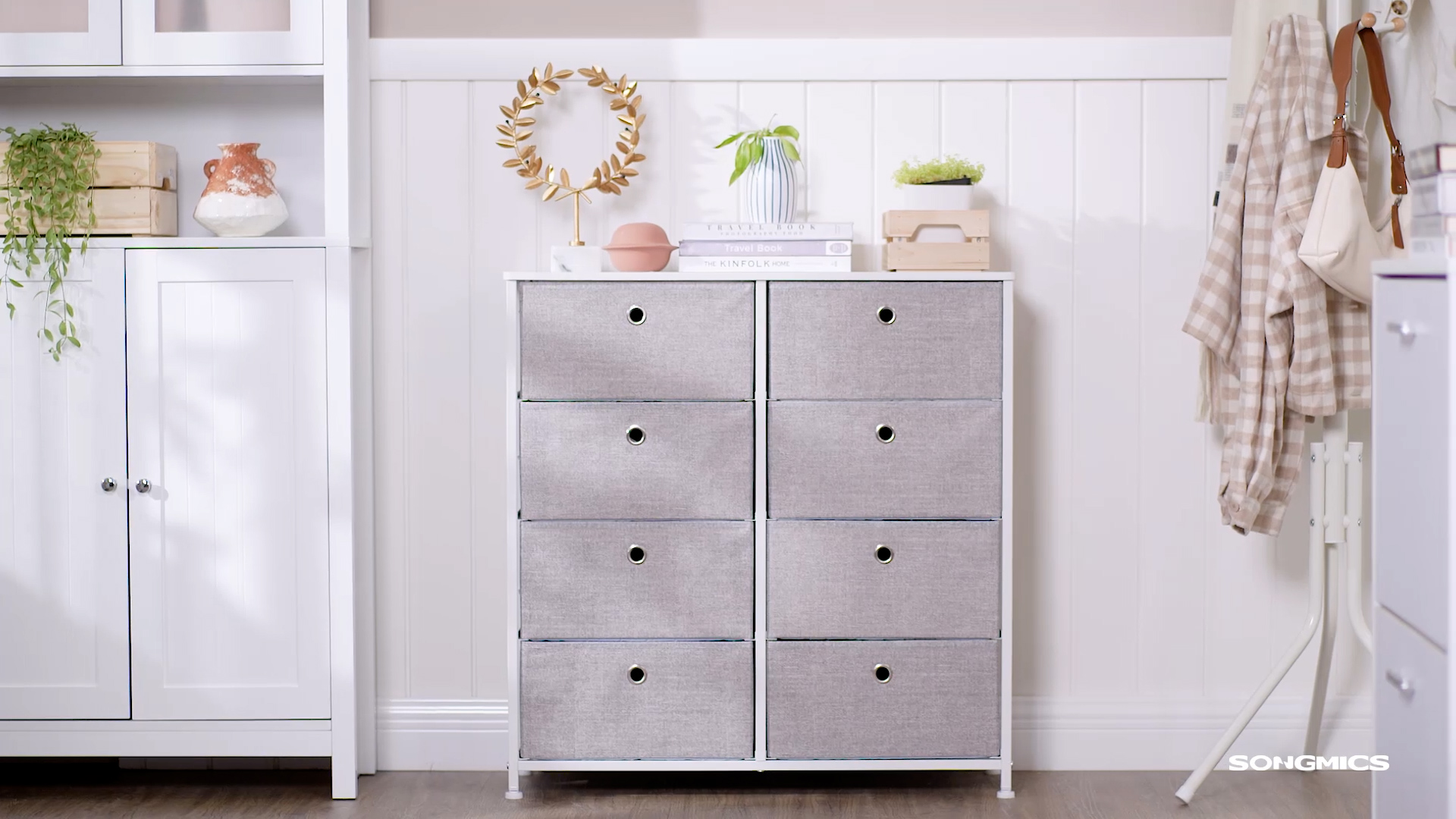 SONGMICS Storage Dresser - Versatile Fabric Drawers for Any Room
