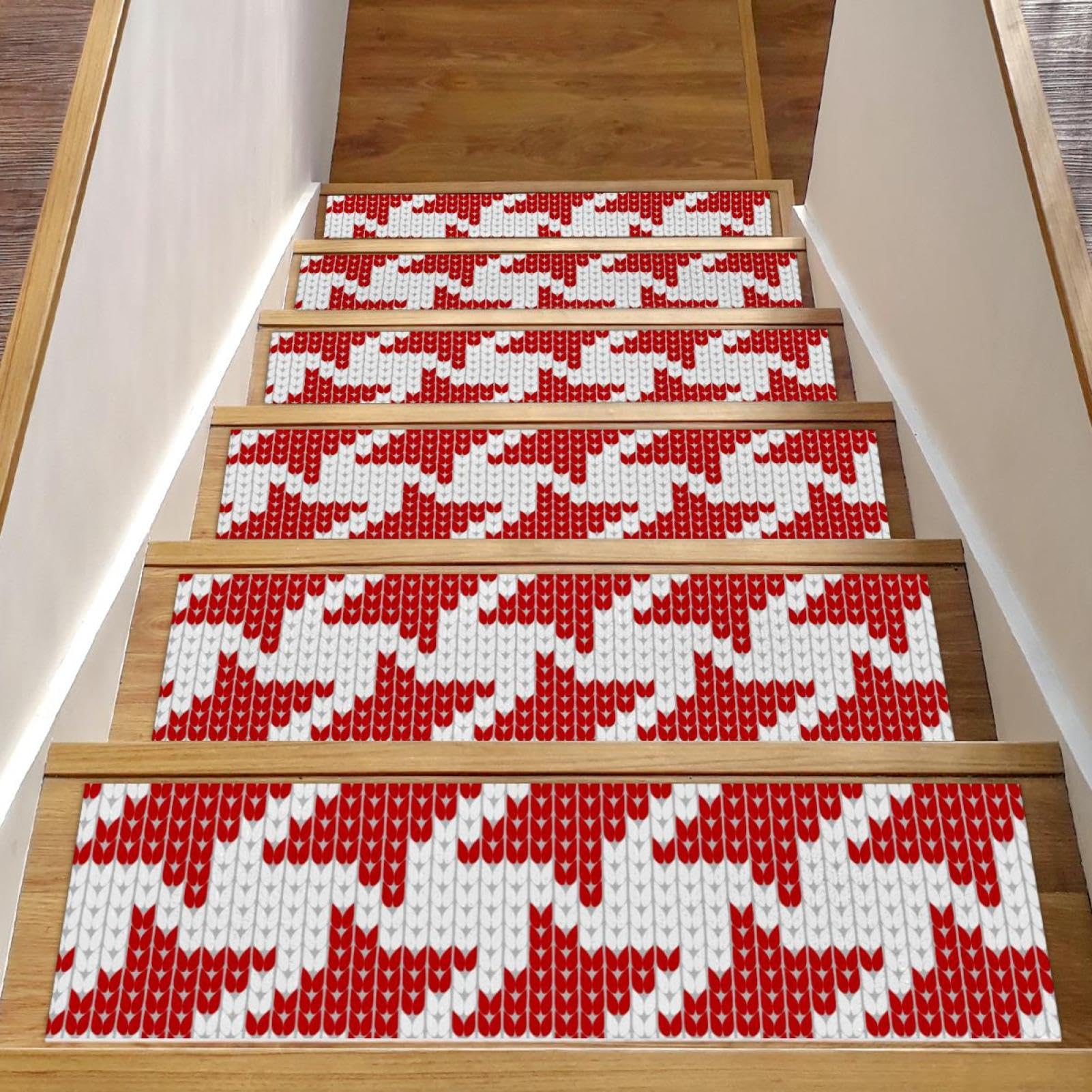 Tapis d'escalier antidérapants pour protéger marches en bois et chiens lot de 15