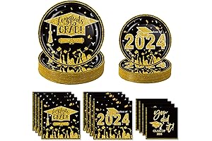 200-Piece Graduation Party Decoration Essentials